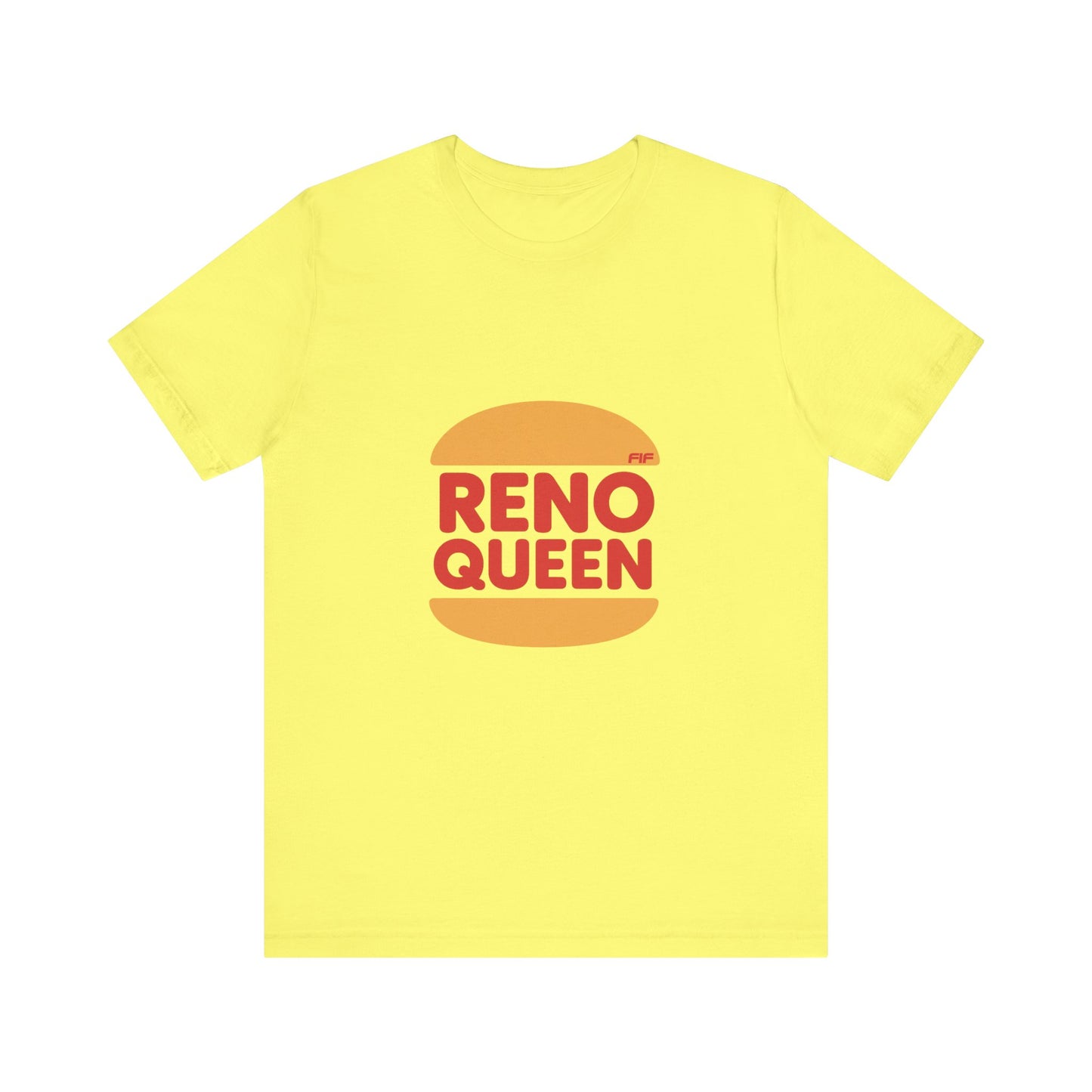Reno Queen Unisex Tee - Yellow