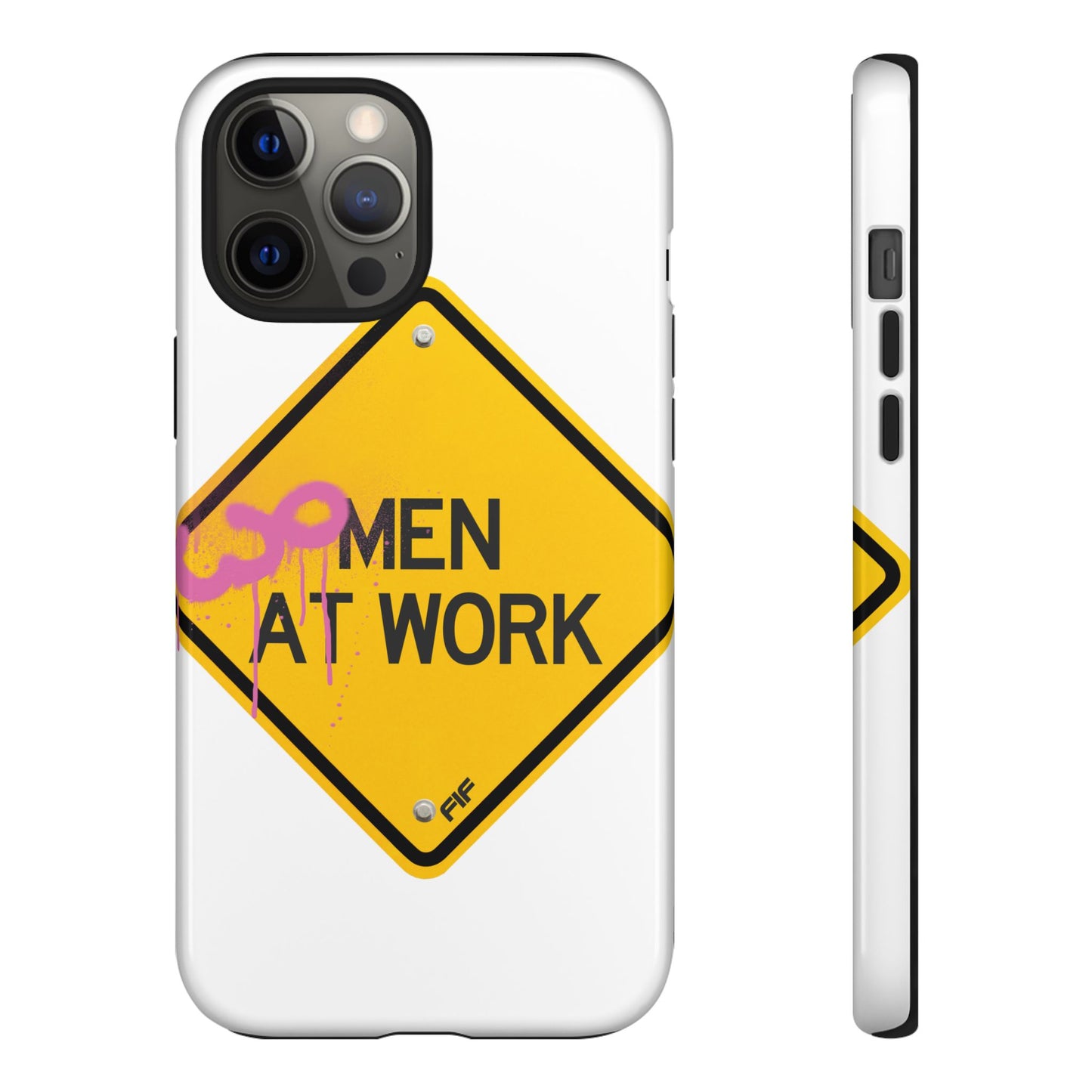 Women at Work Tough Phone Case