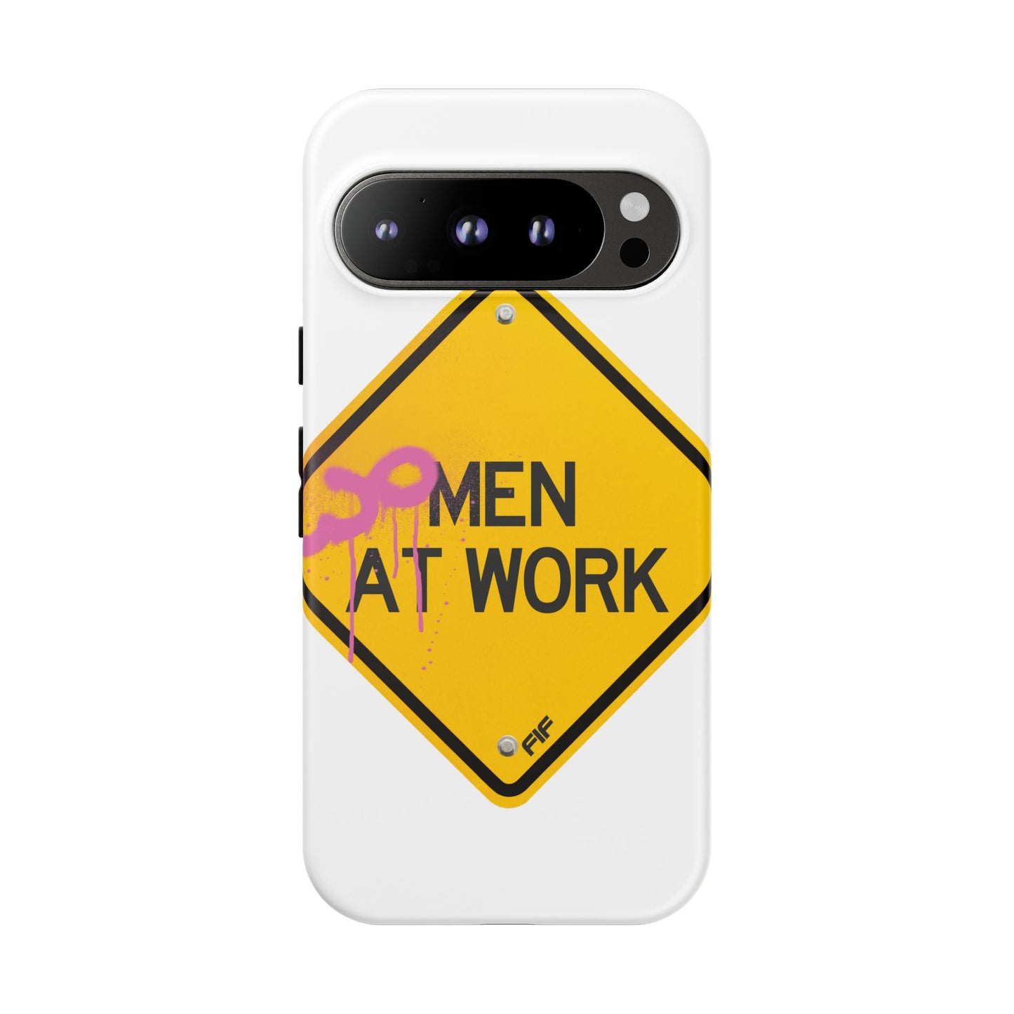 Women at Work Tough Phone Case