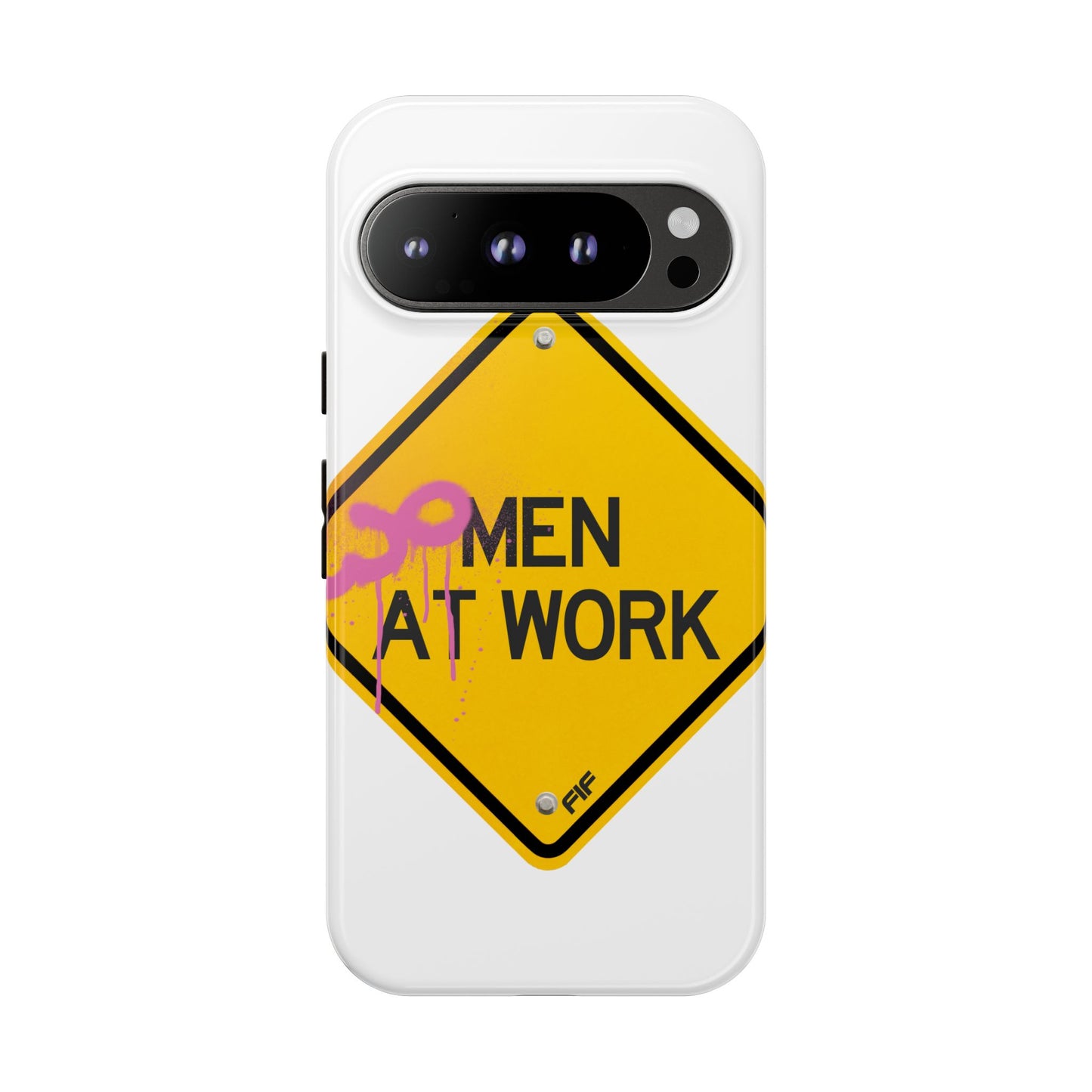Women at Work Tough Phone Case