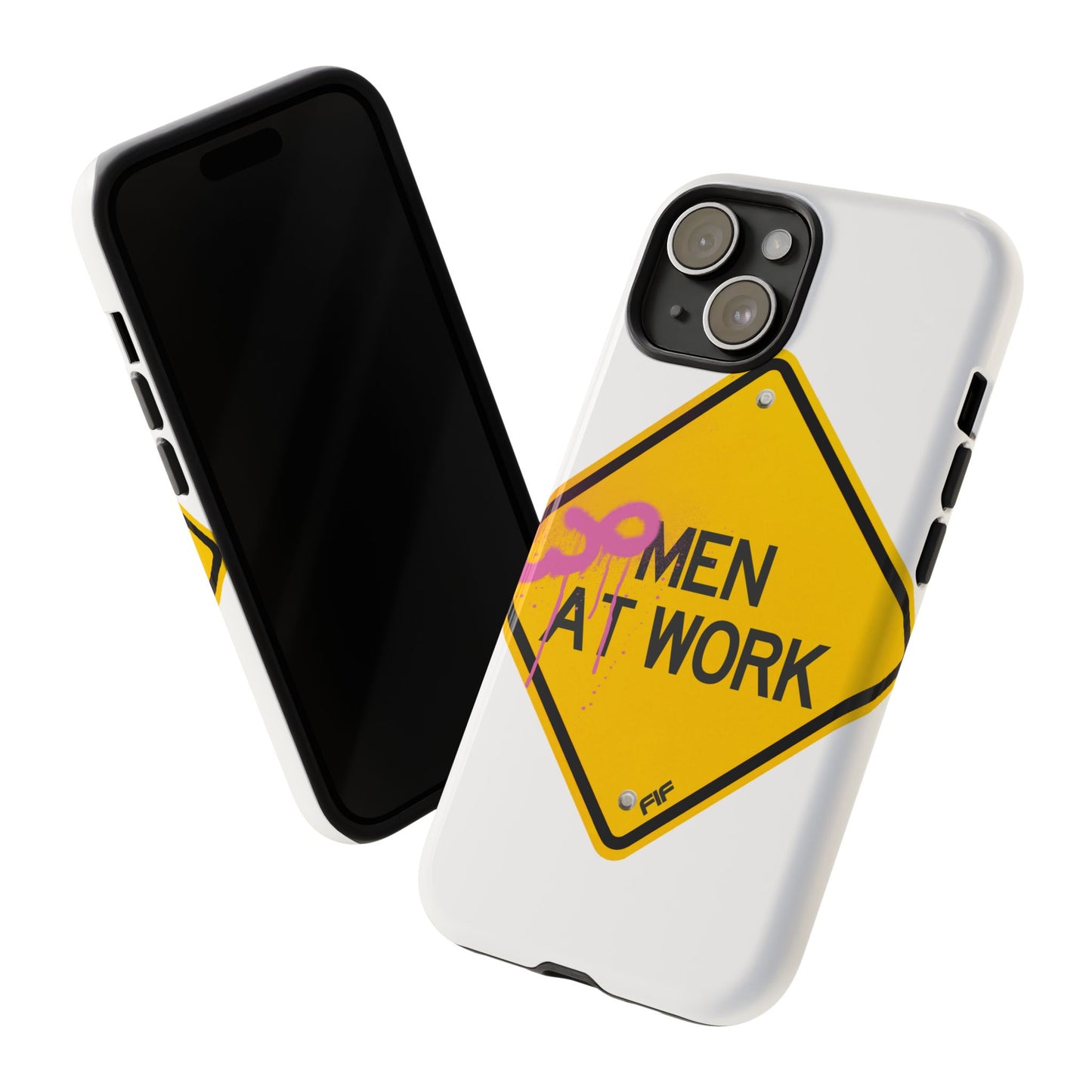 Women at Work Tough Phone Case