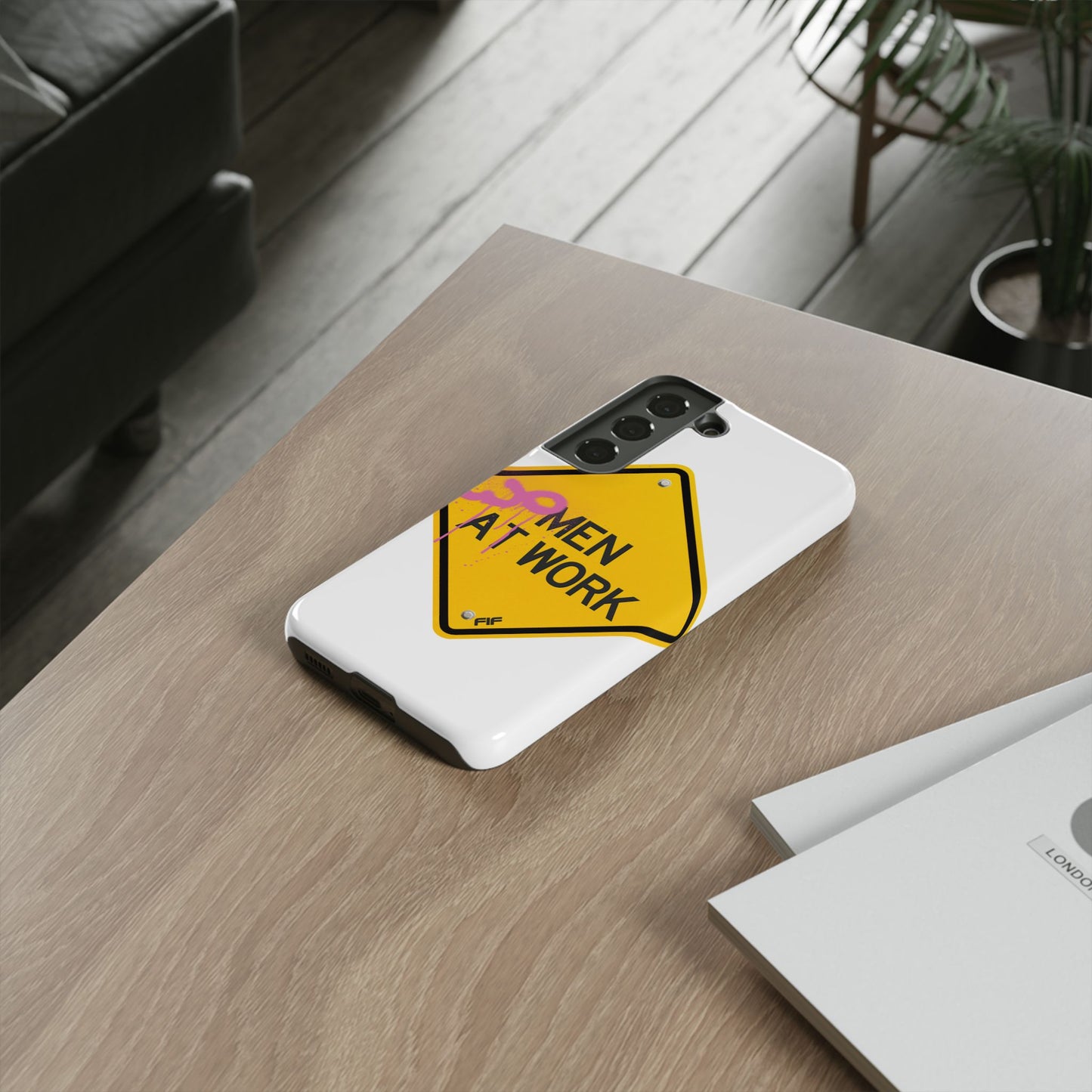 Women at Work Tough Phone Case