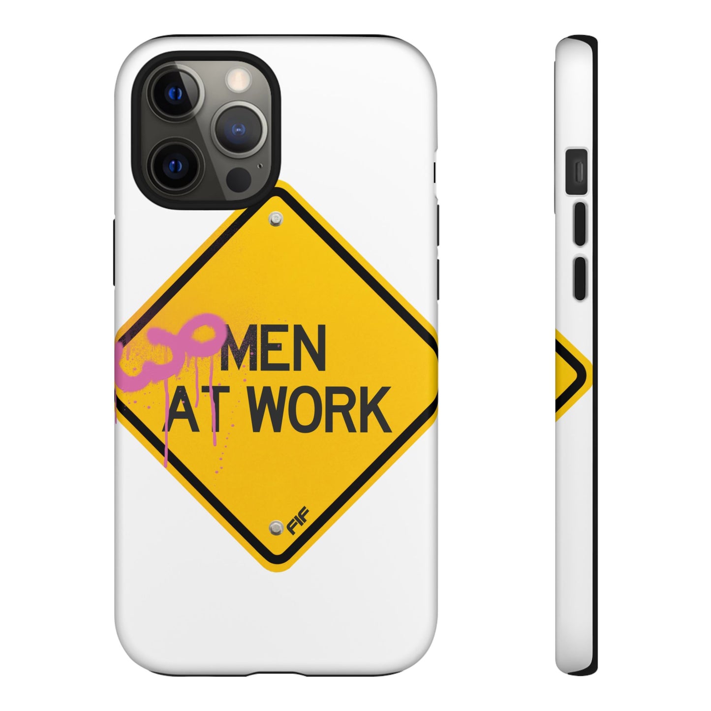 Women at Work Tough Phone Case