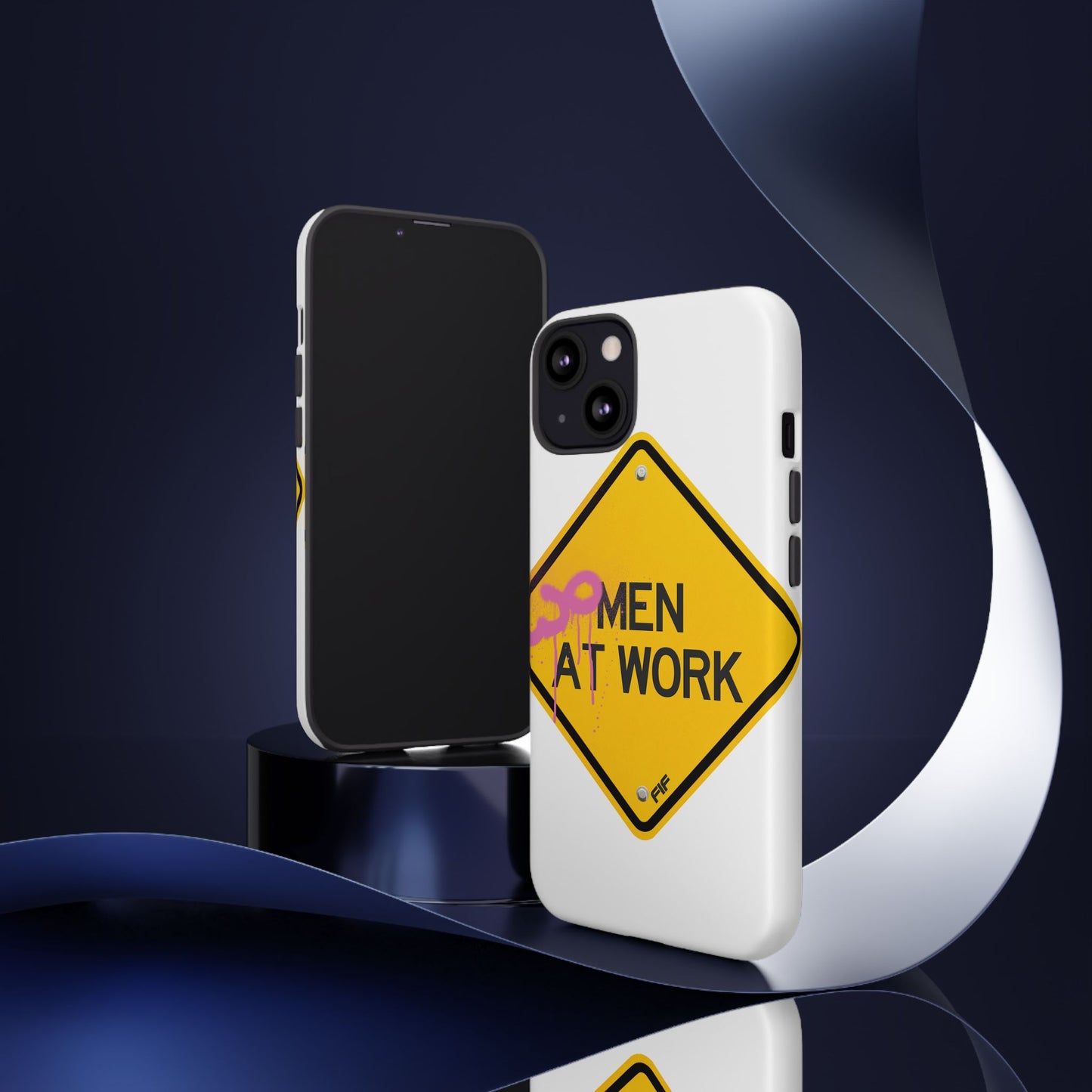 Women at Work Tough Phone Case
