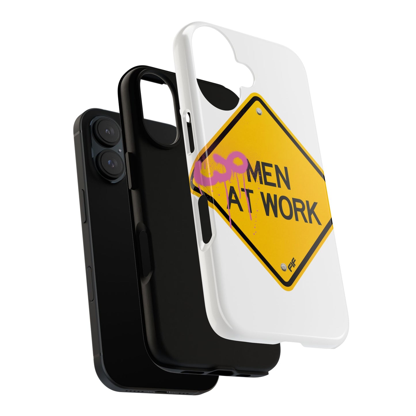 Women at Work Tough Phone Case