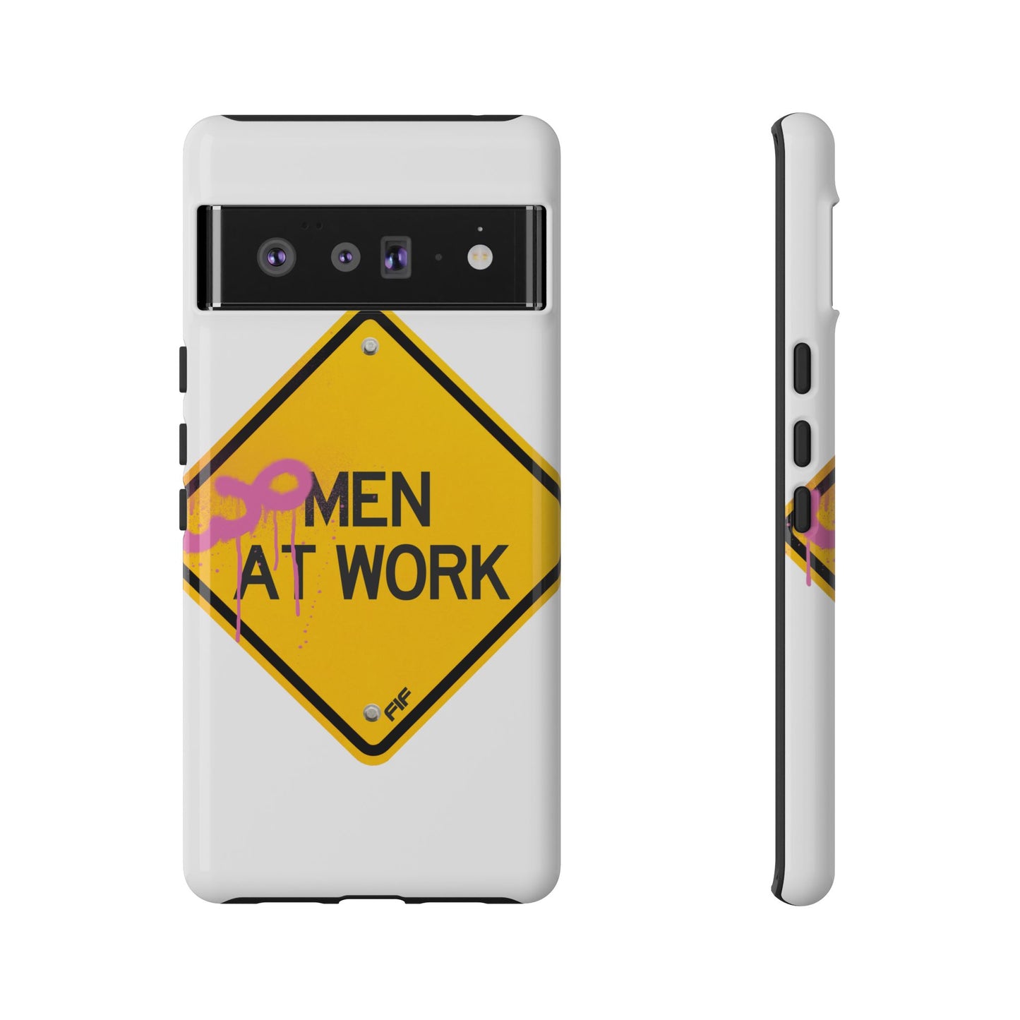 Women at Work Tough Phone Case