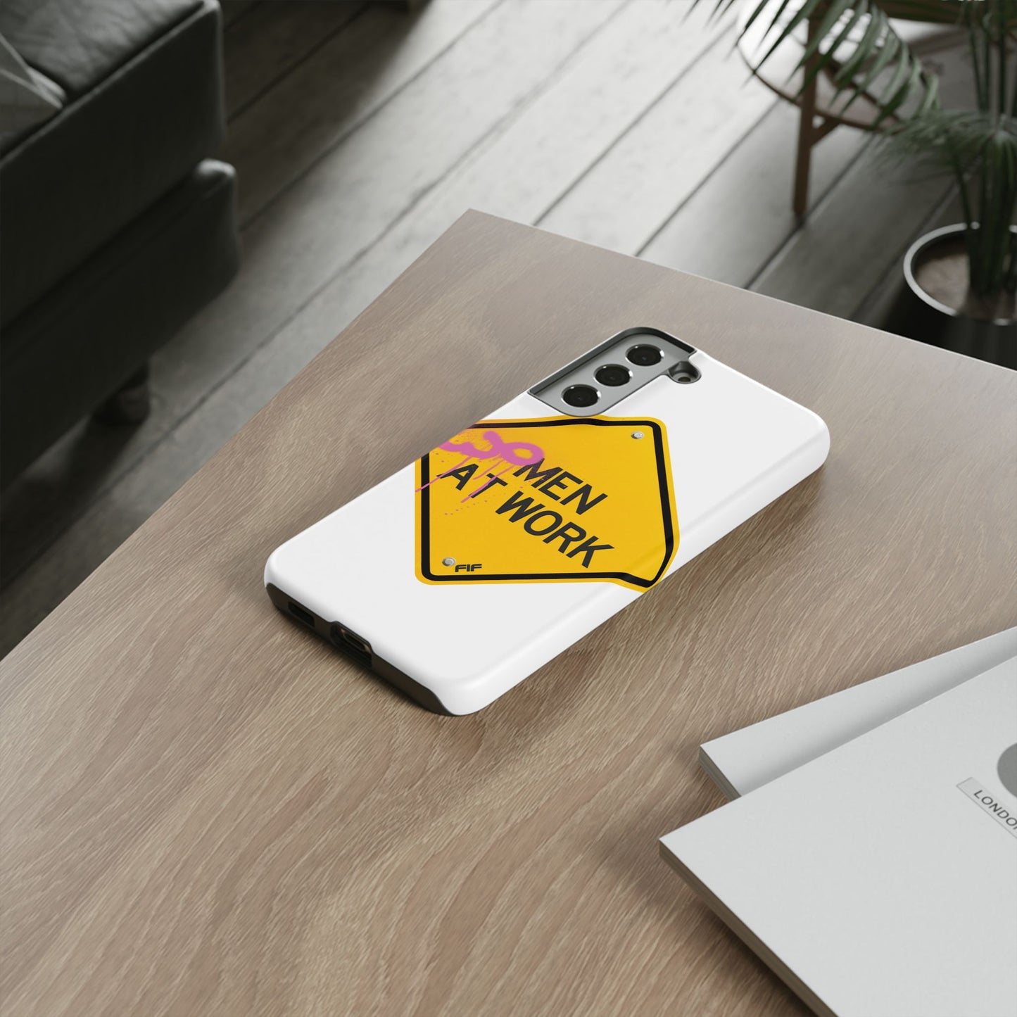 Women at Work Tough Phone Case