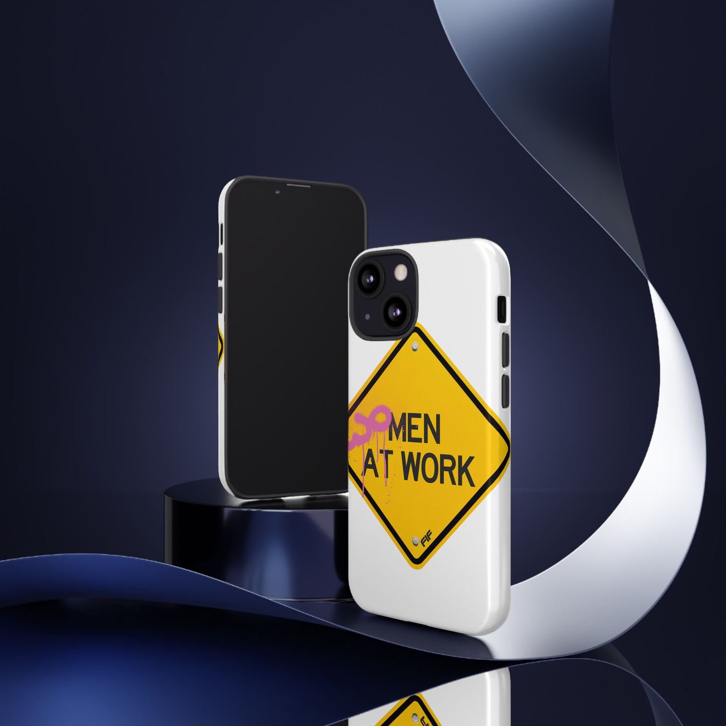 Women at Work Tough Phone Case