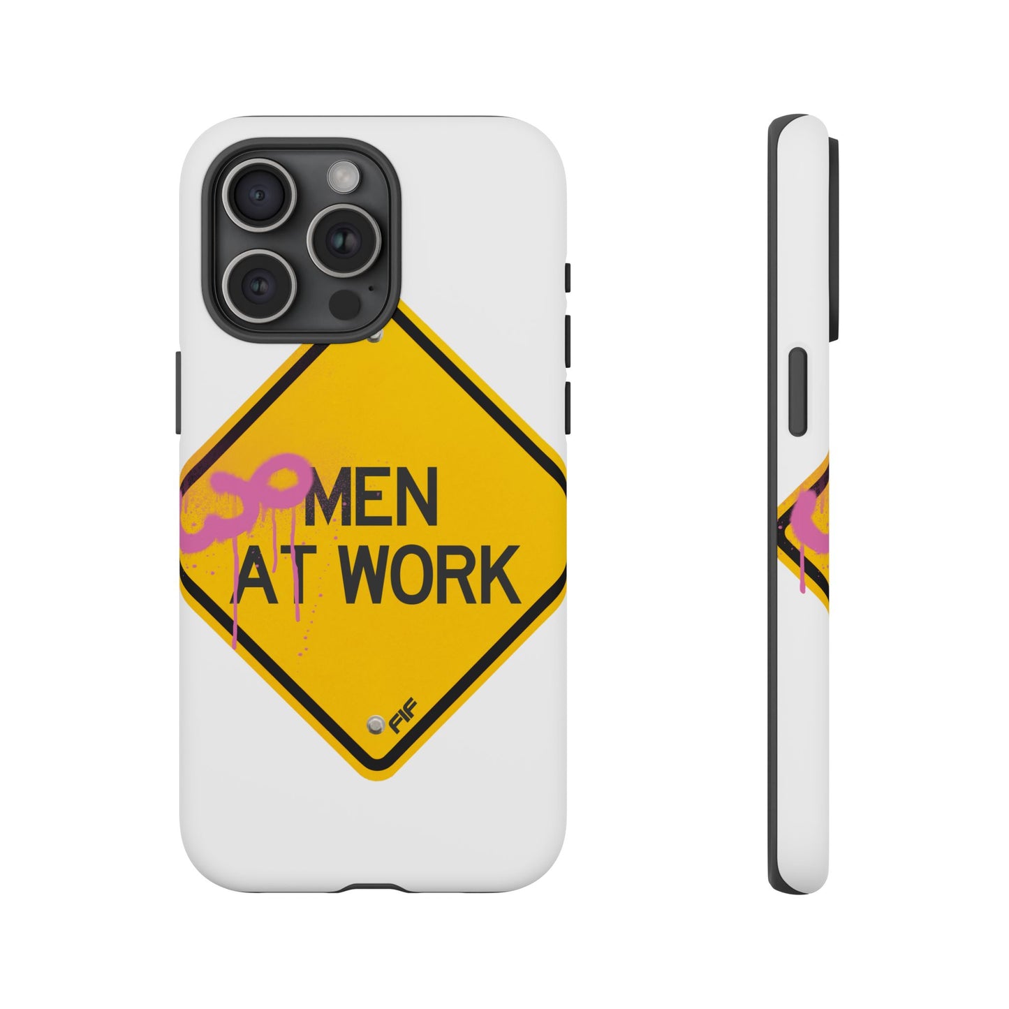 Women at Work Tough Phone Case