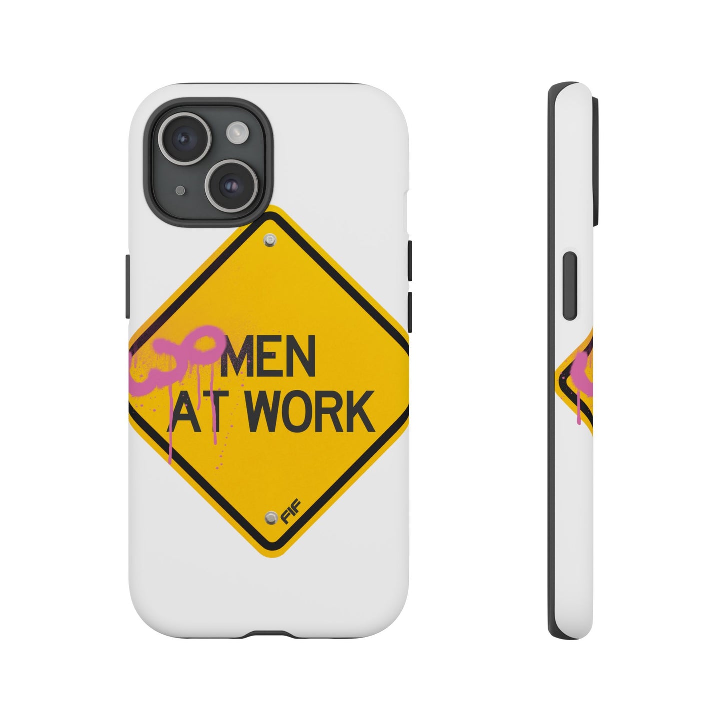 Women at Work Tough Phone Case