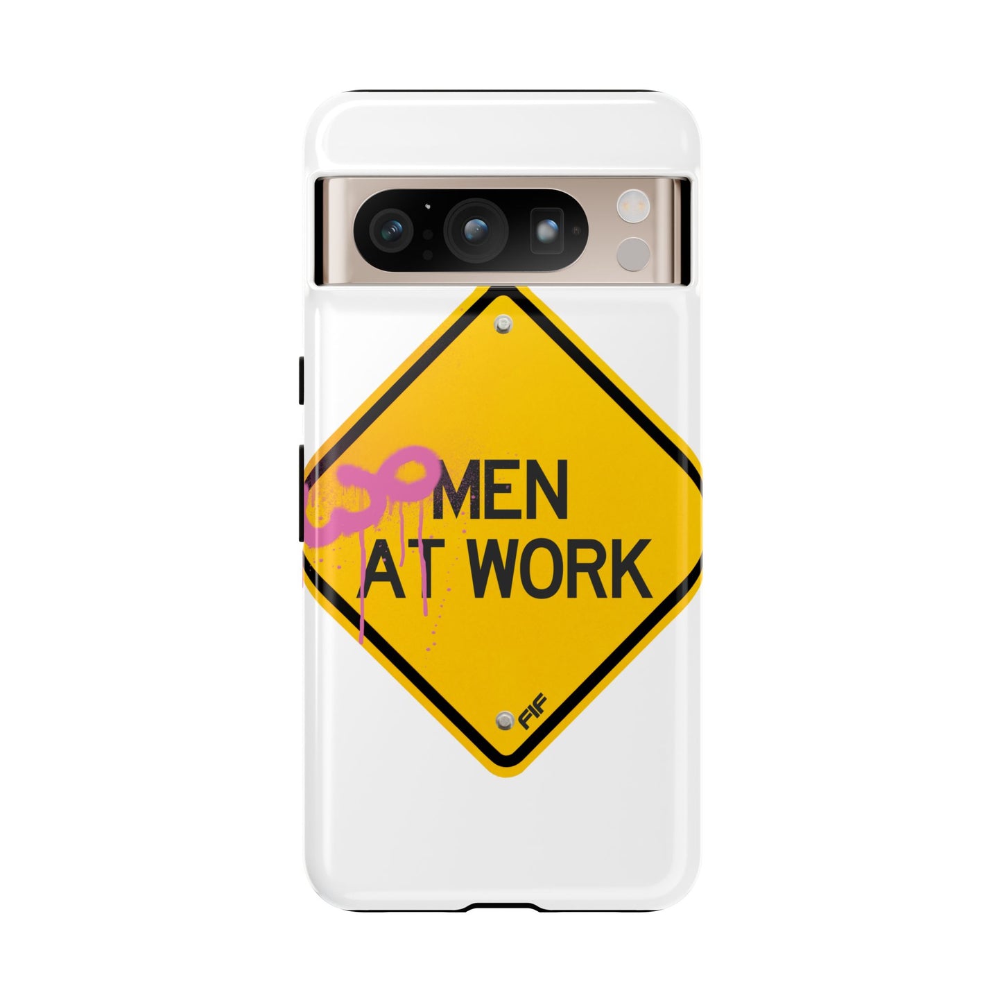 Women at Work Tough Phone Case