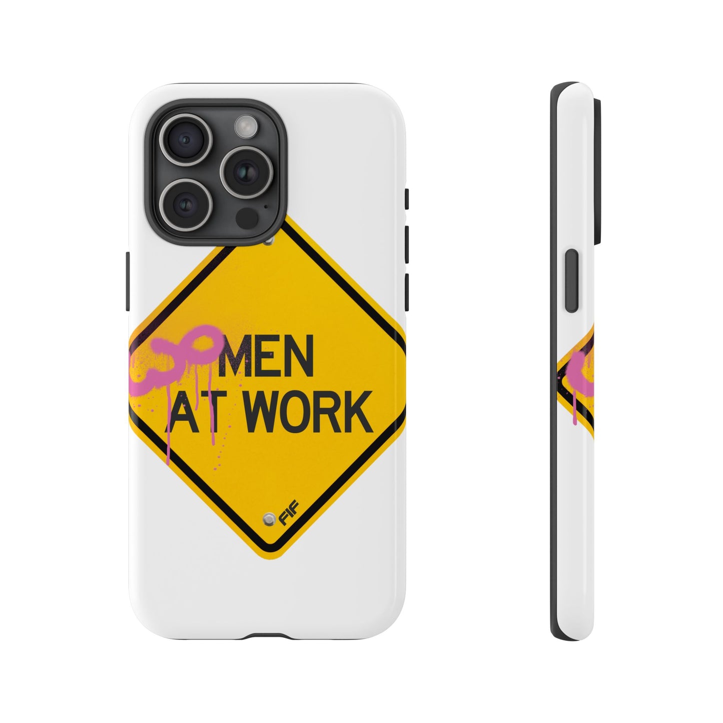 Women at Work Tough Phone Case