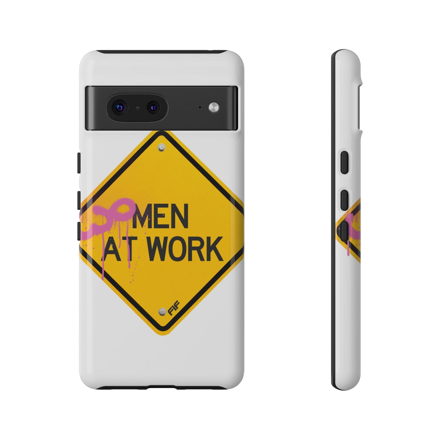 Women at Work Tough Phone Case