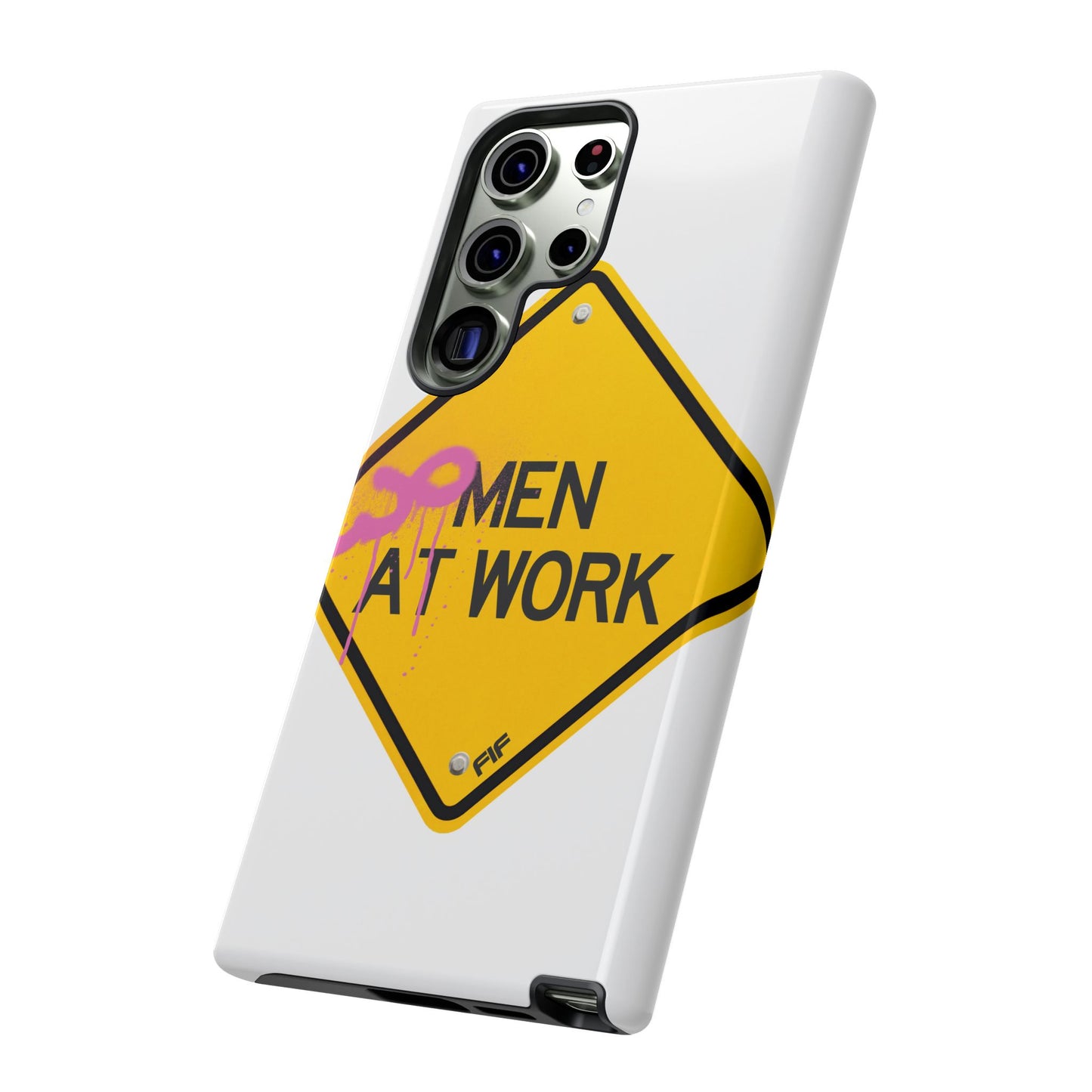 Women at Work Tough Phone Case