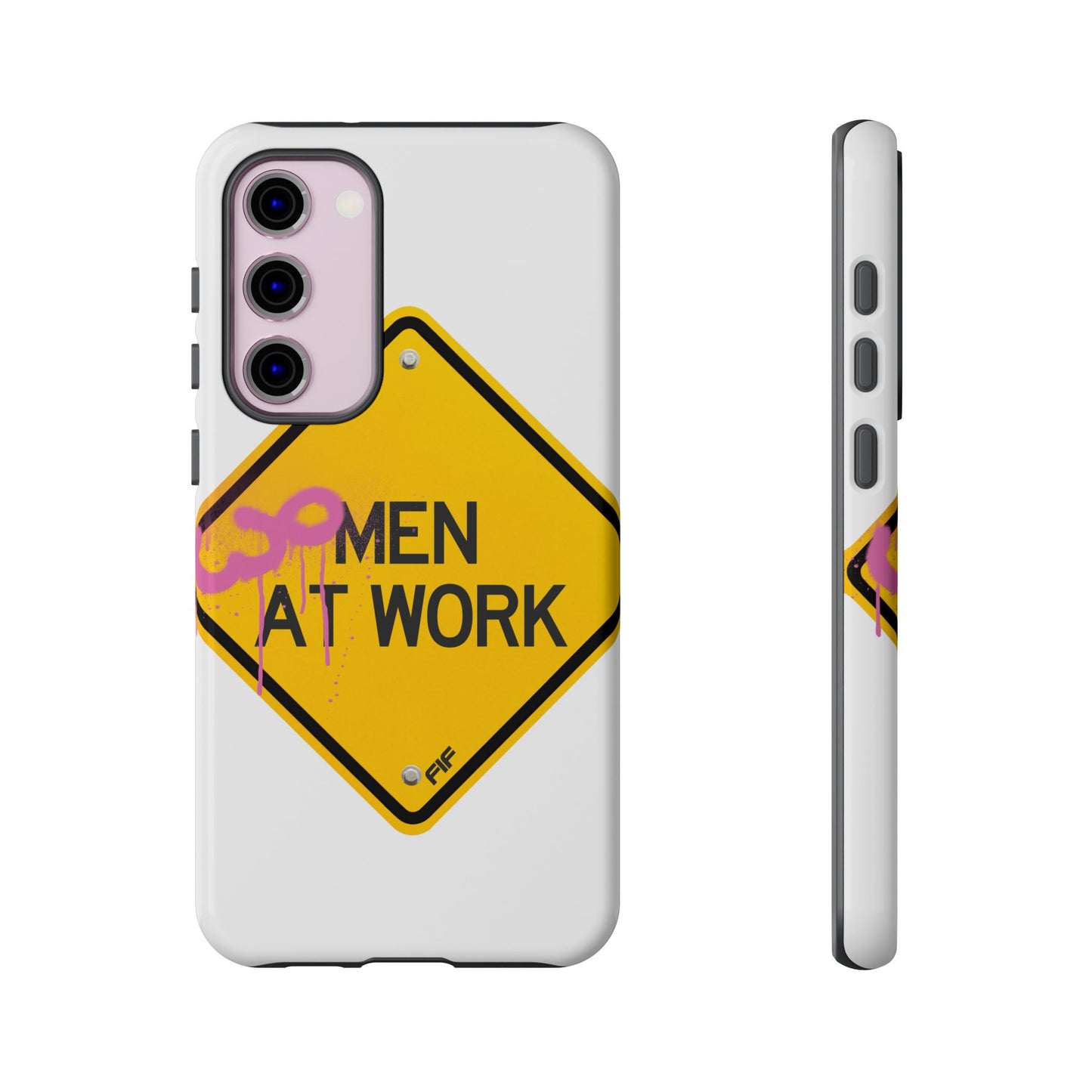 Women at Work Tough Phone Case