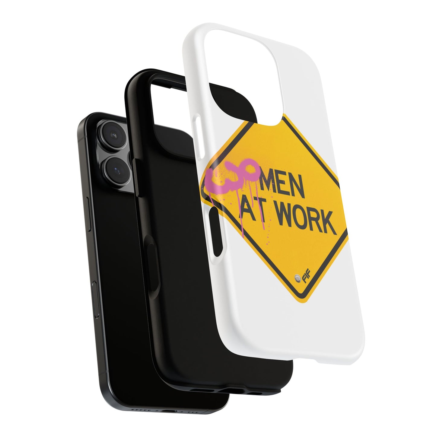Women at Work Tough Phone Case