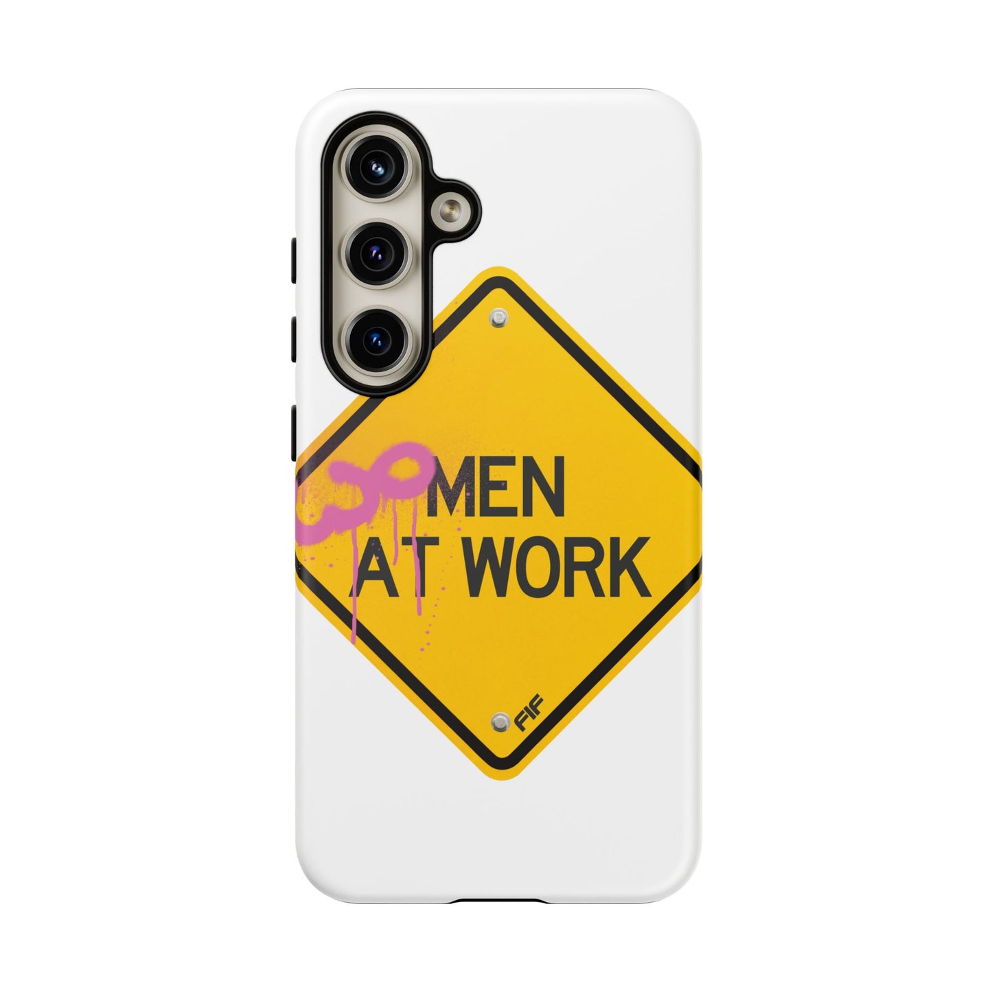 Women at Work Tough Phone Case