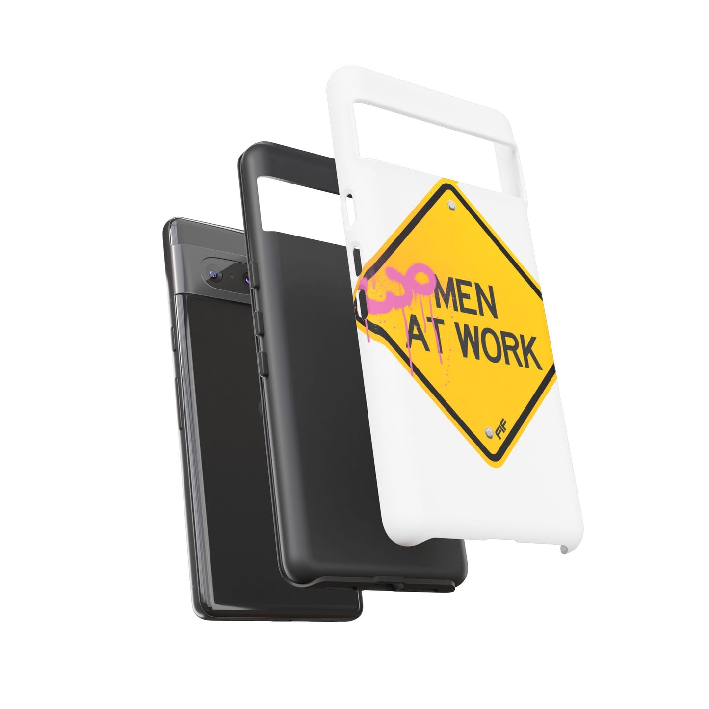 Women at Work Tough Phone Case