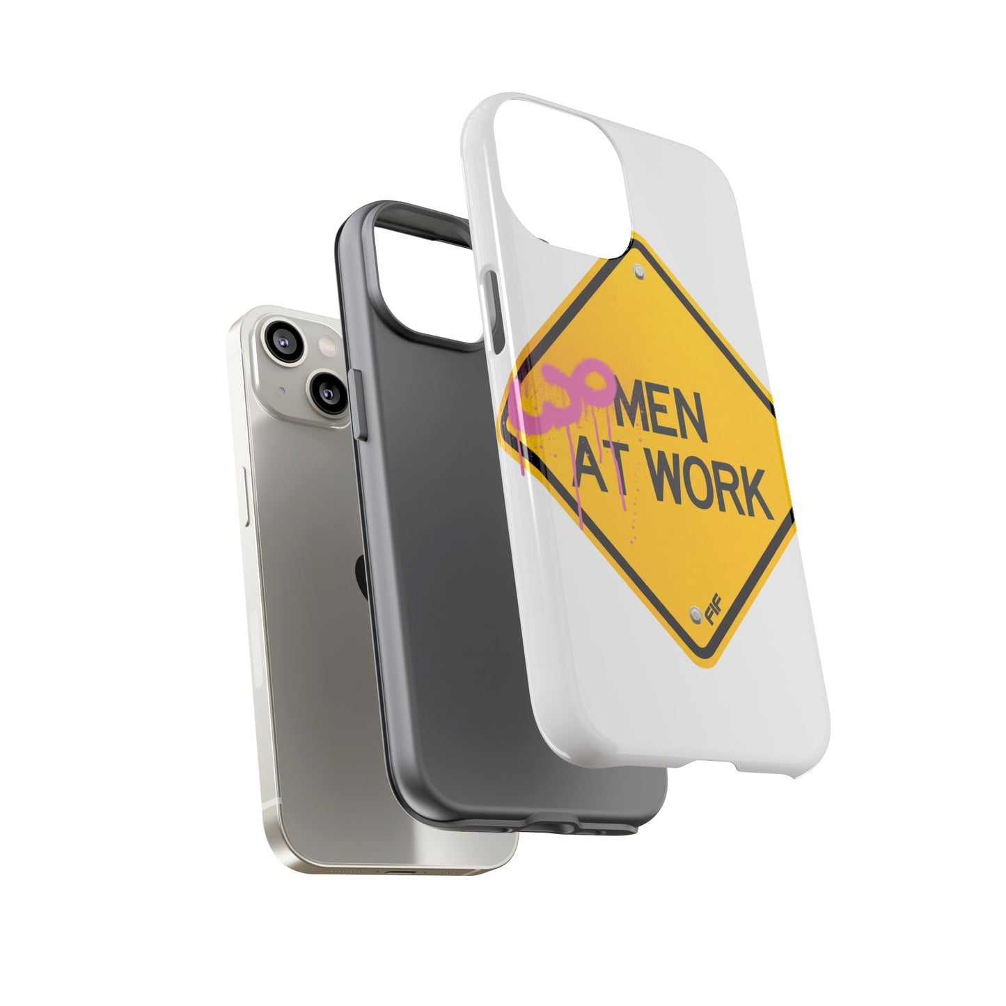 Women at Work Tough Phone Case