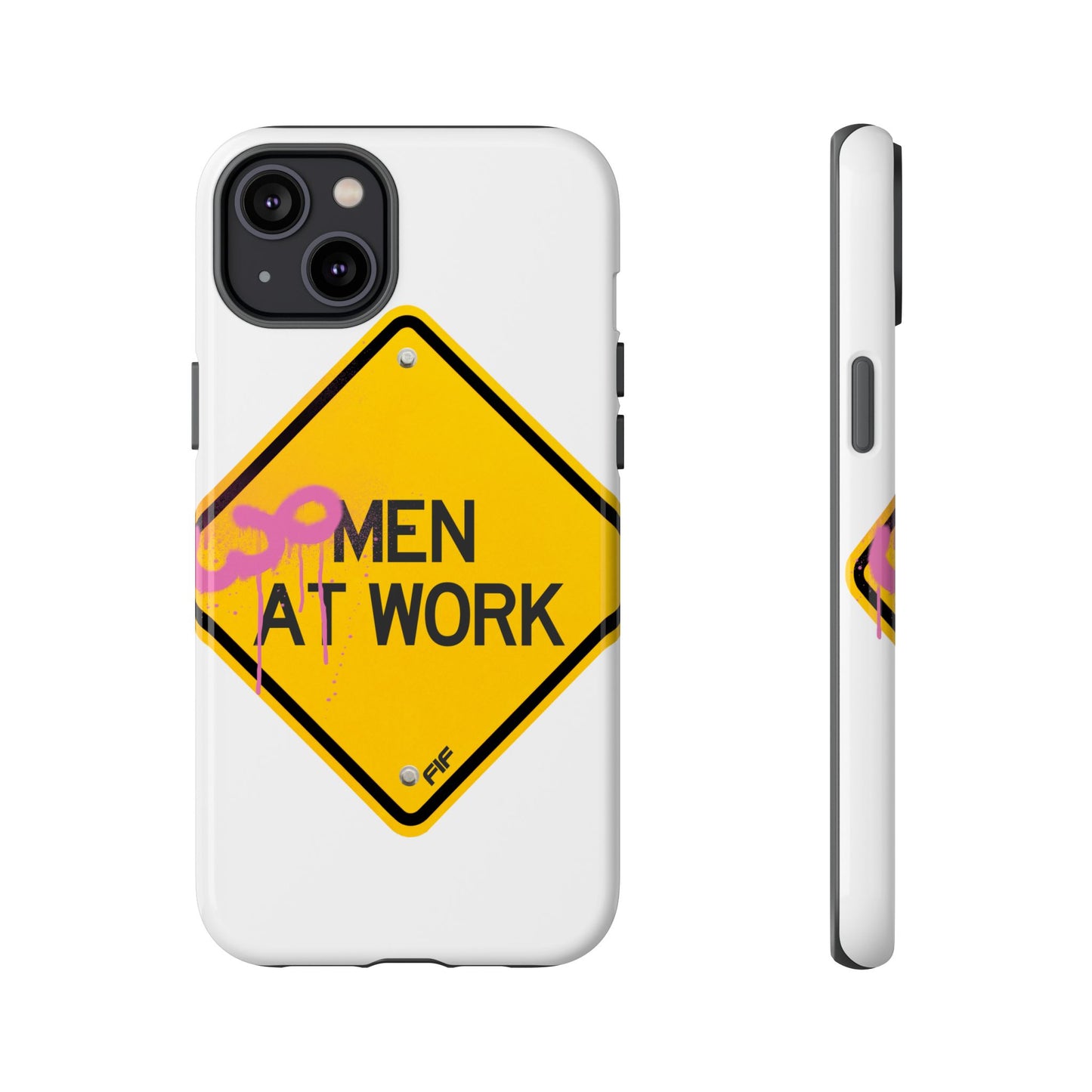 Women at Work Tough Phone Case