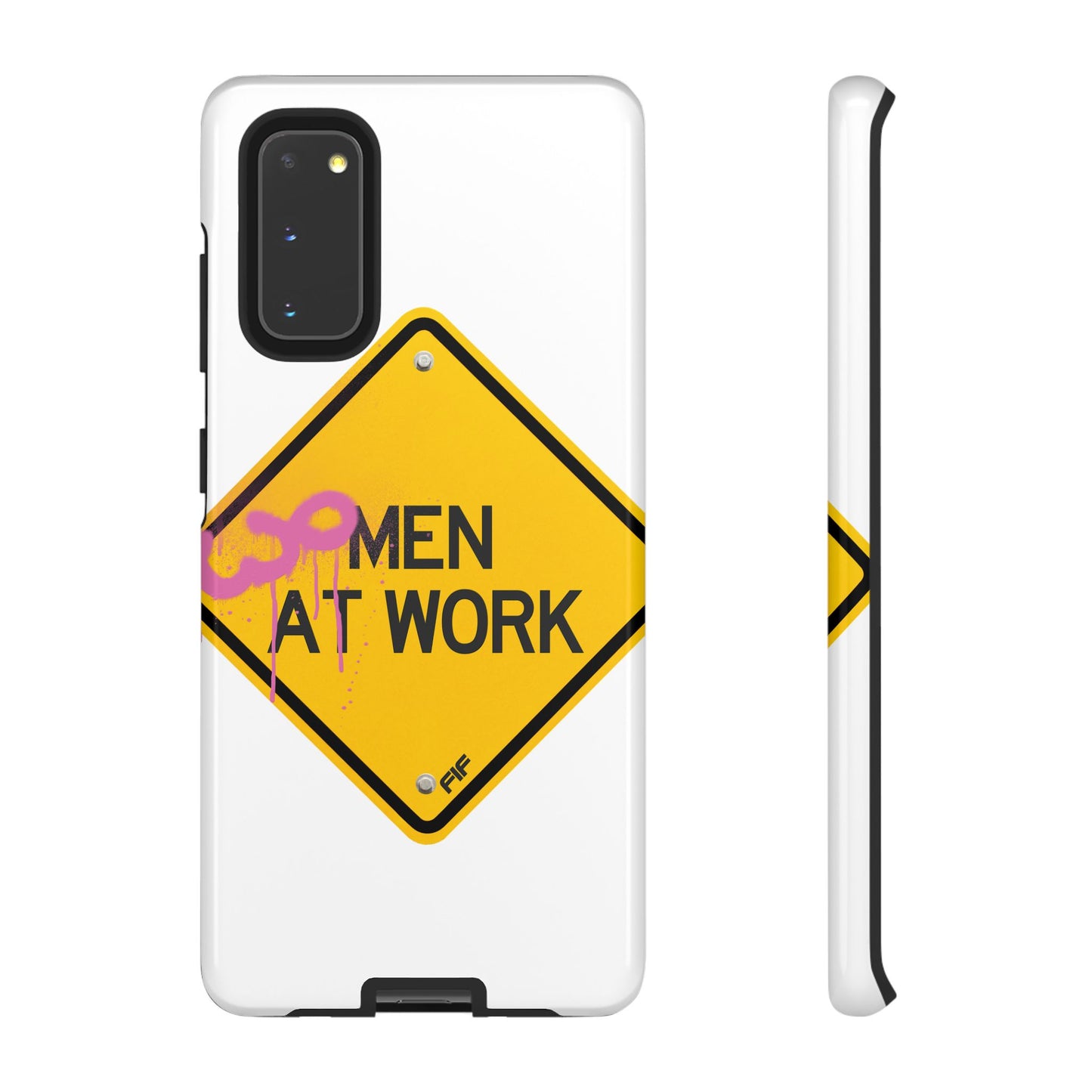 Women at Work Tough Phone Case