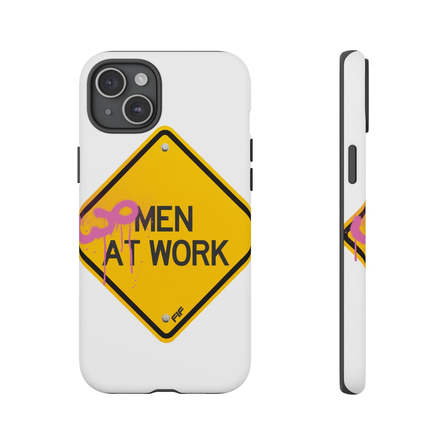Women at Work Tough Phone Case