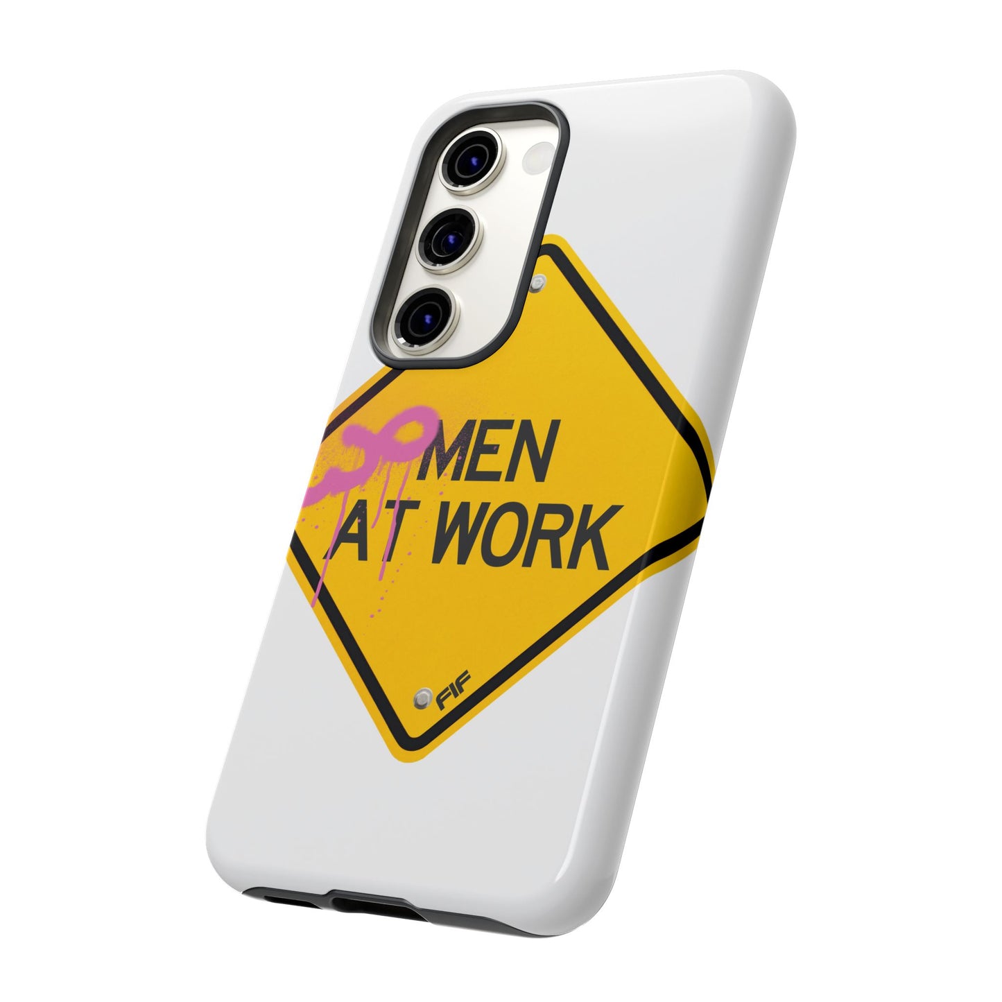 Women at Work Tough Phone Case