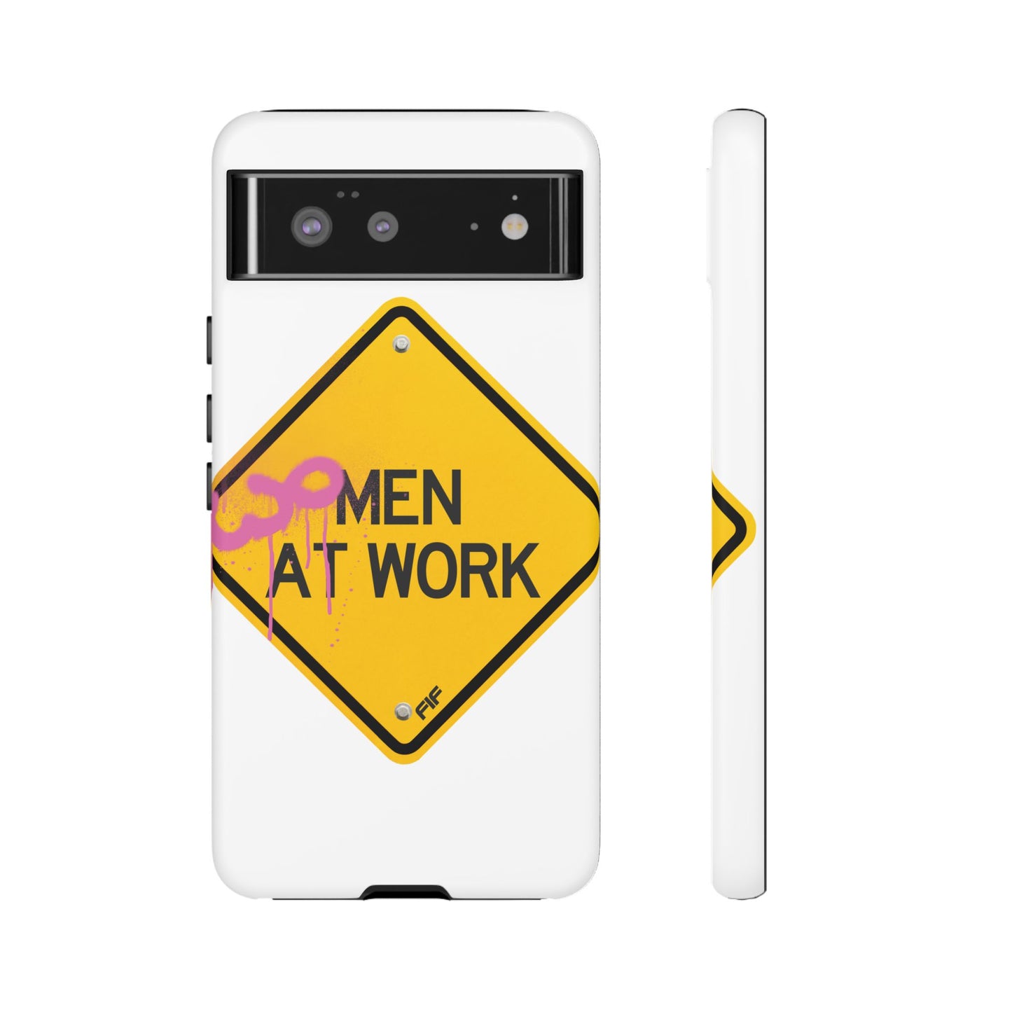 Women at Work Tough Phone Case