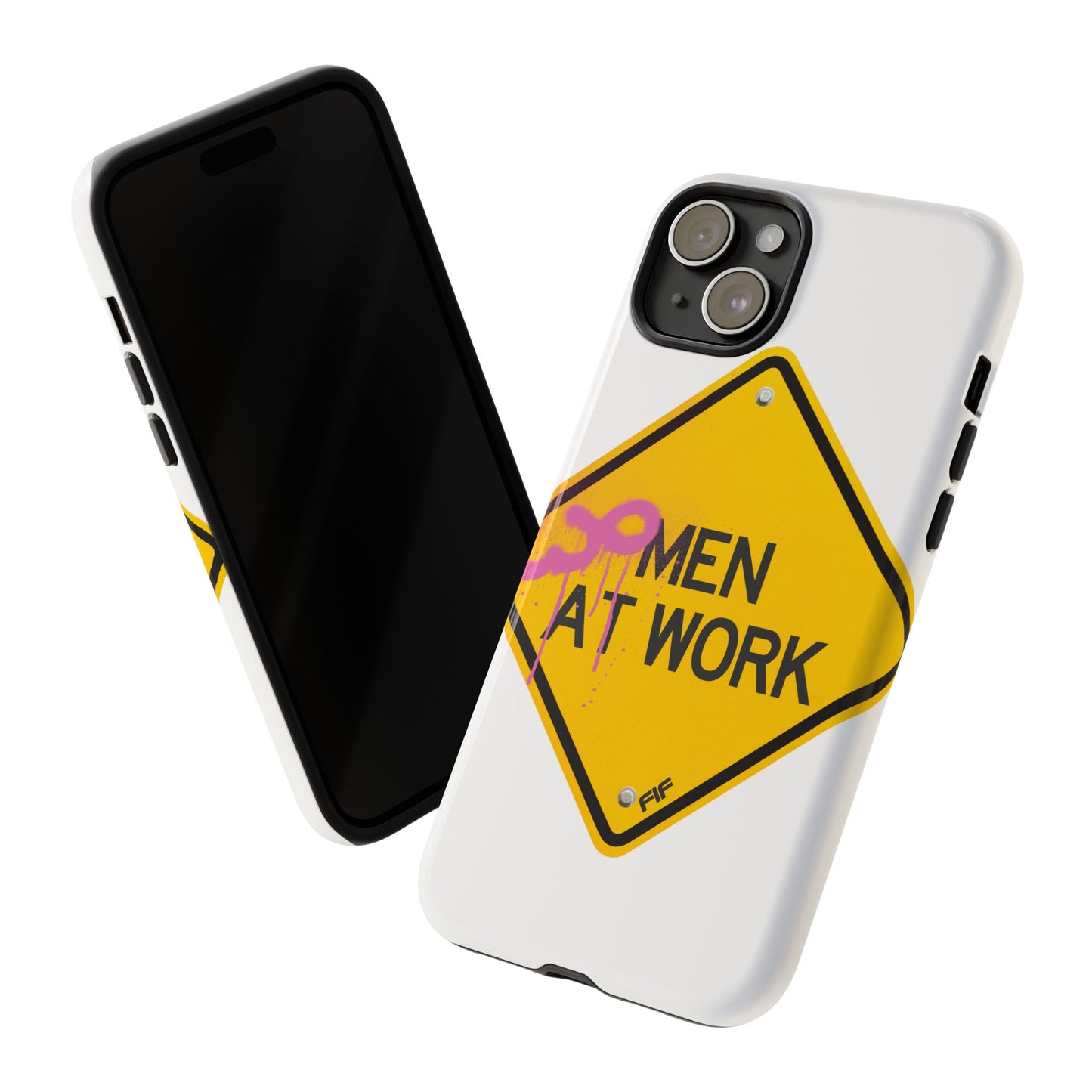 Women at Work Tough Phone Case