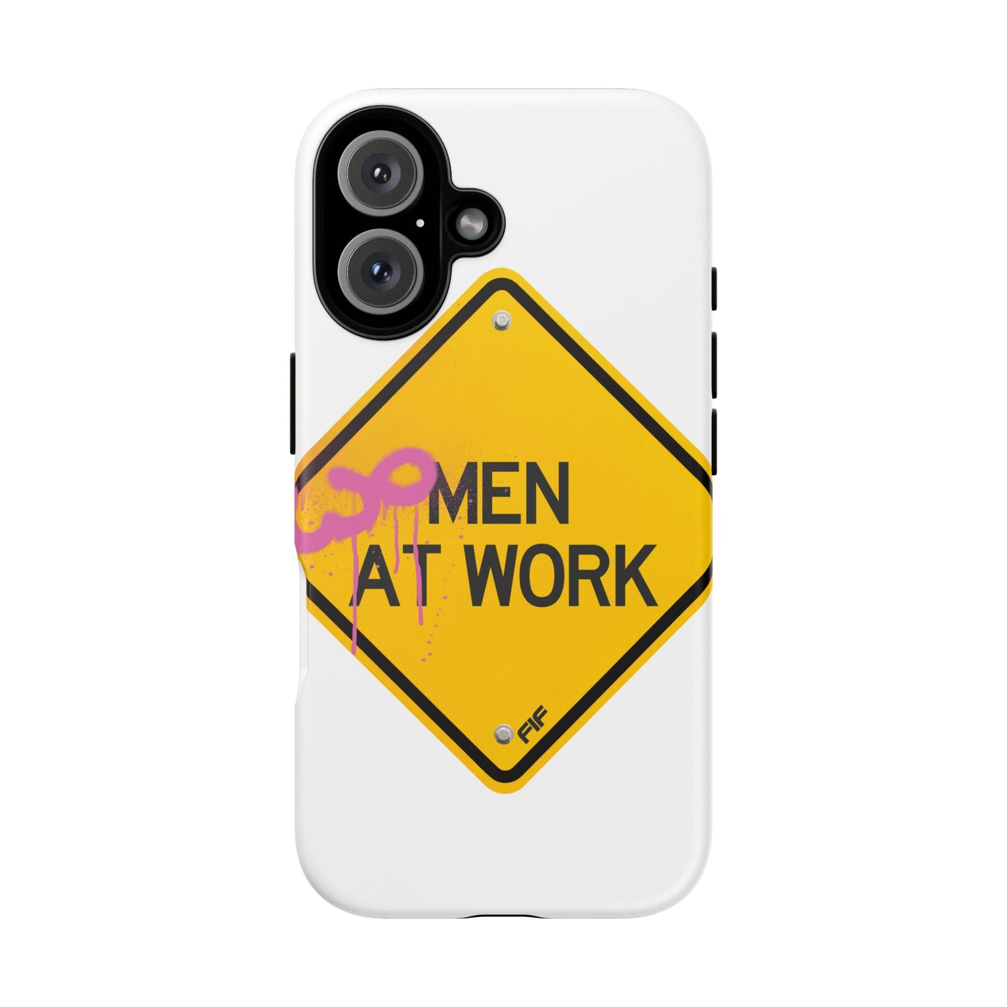 Women at Work Tough Phone Case