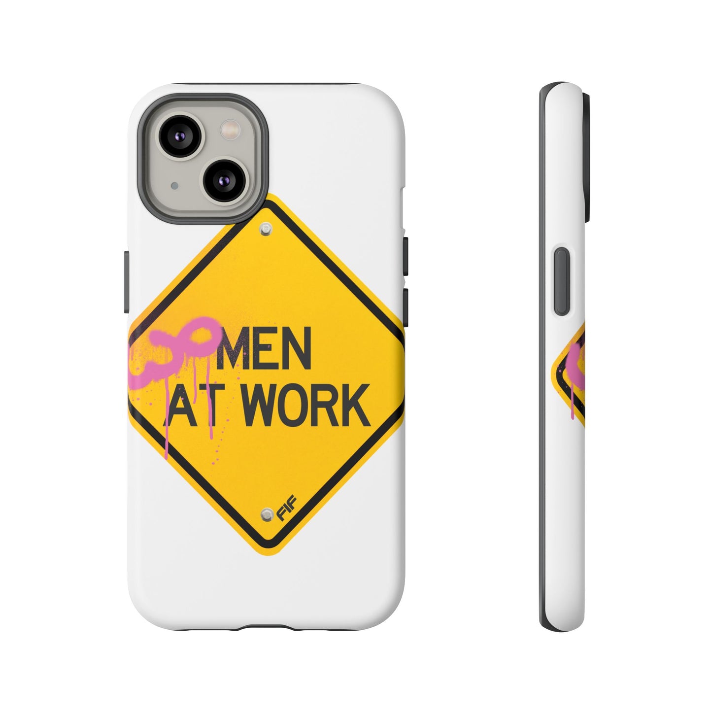 Women at Work Tough Phone Case