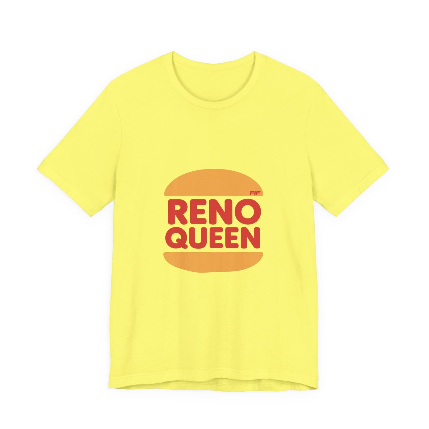 Reno Queen Unisex Tee - Yellow