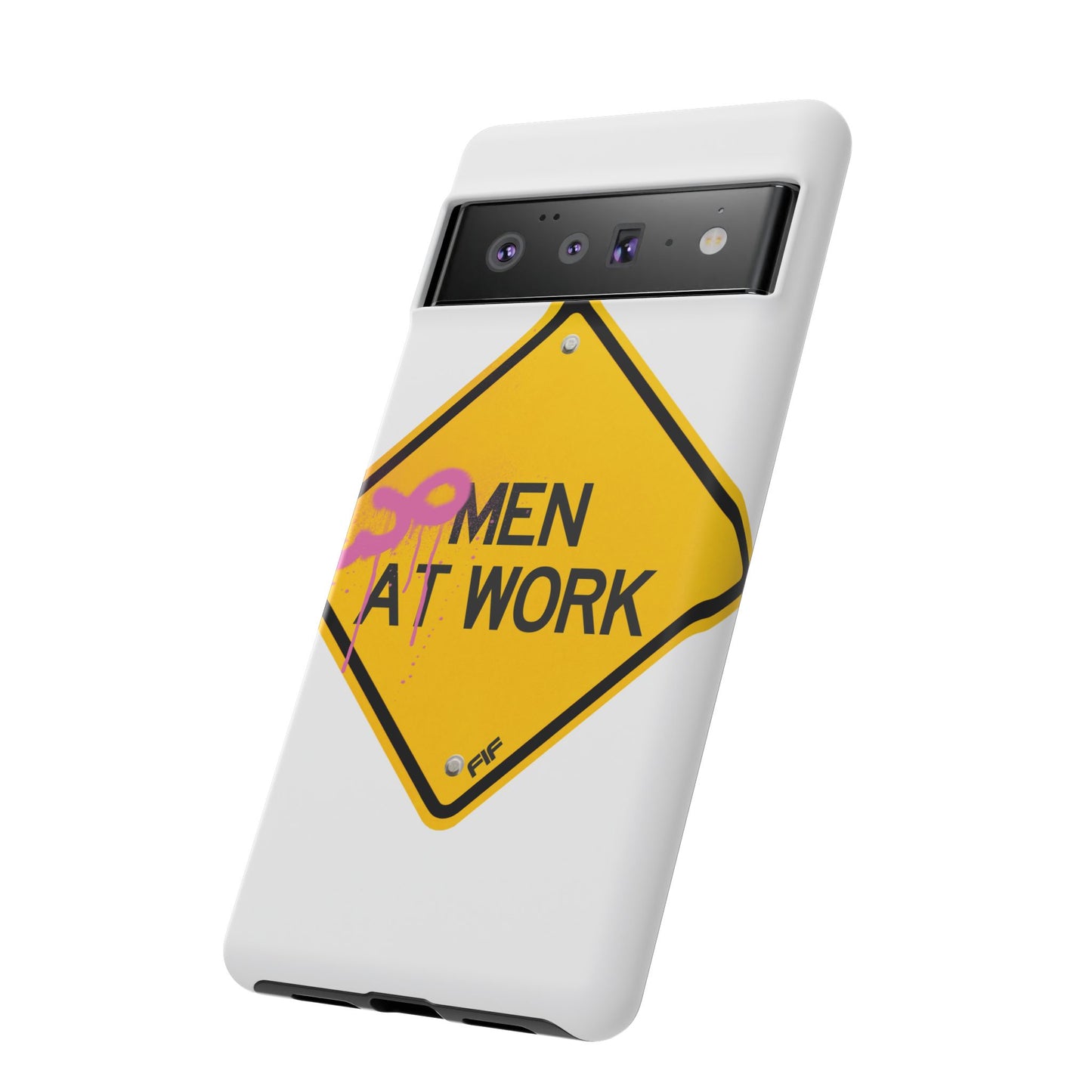 Women at Work Tough Phone Case
