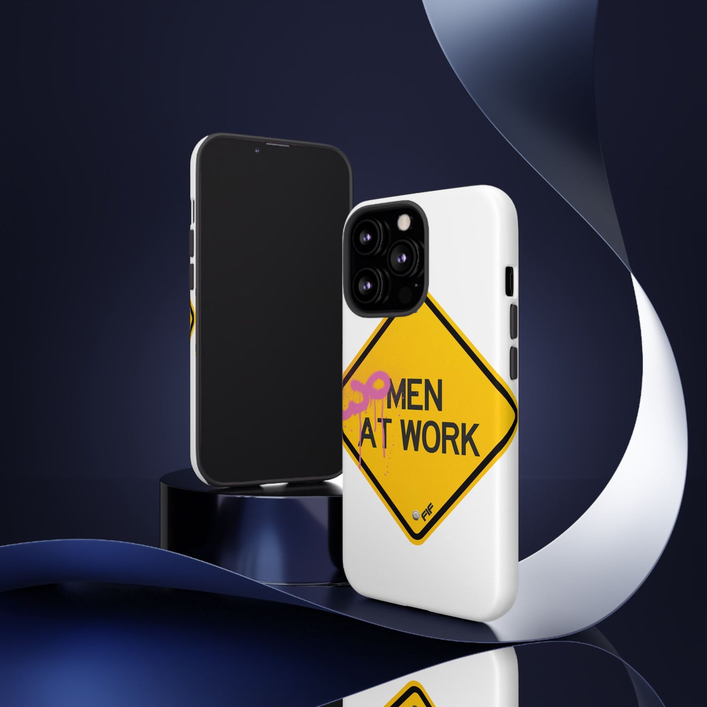 Women at Work Tough Phone Case