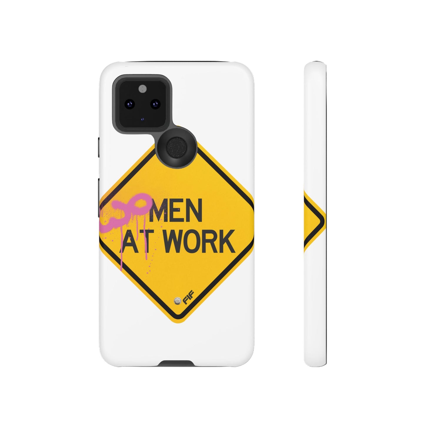 Women at Work Tough Phone Case