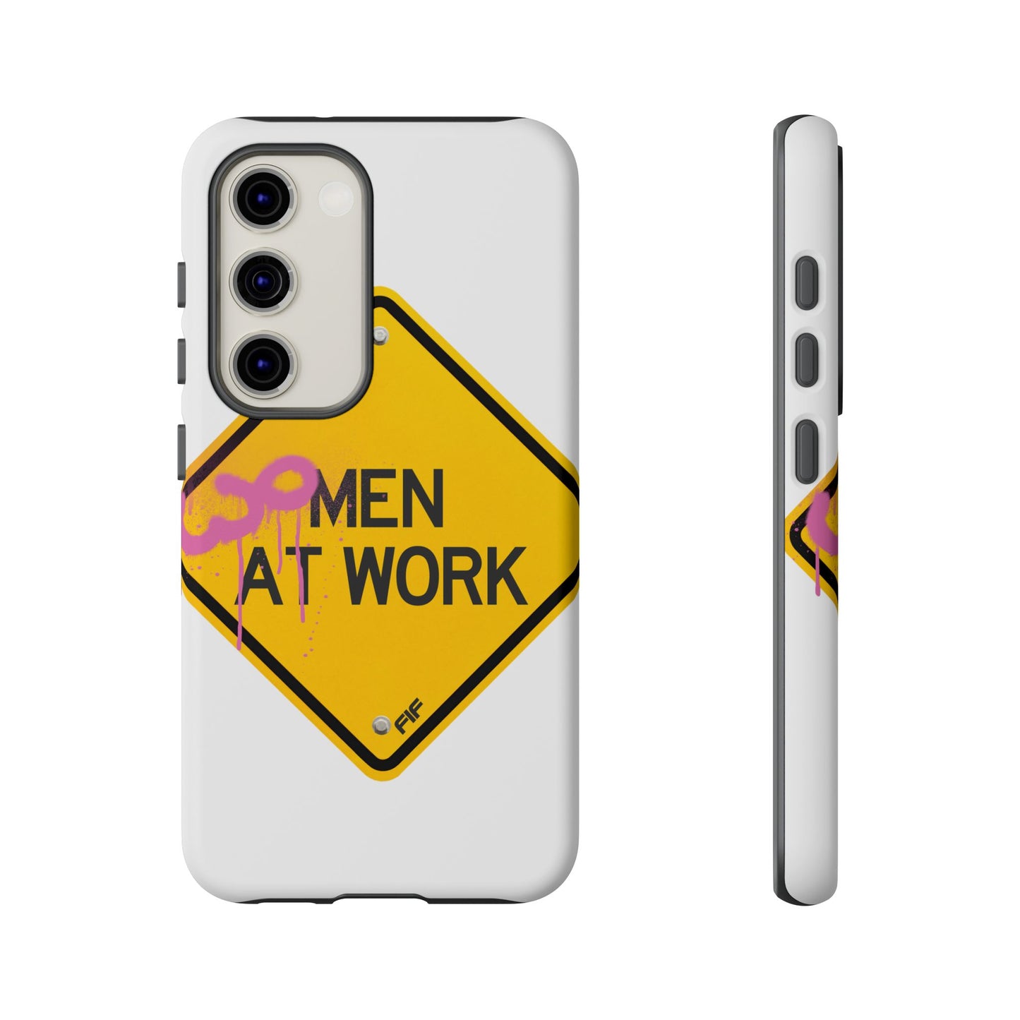 Women at Work Tough Phone Case