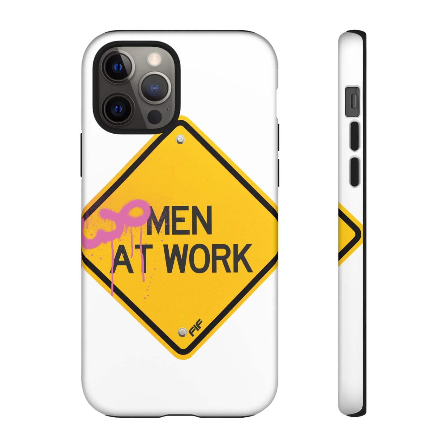 Women at Work Tough Phone Case