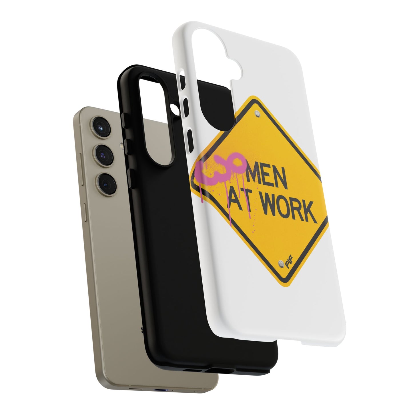 Women at Work Tough Phone Case