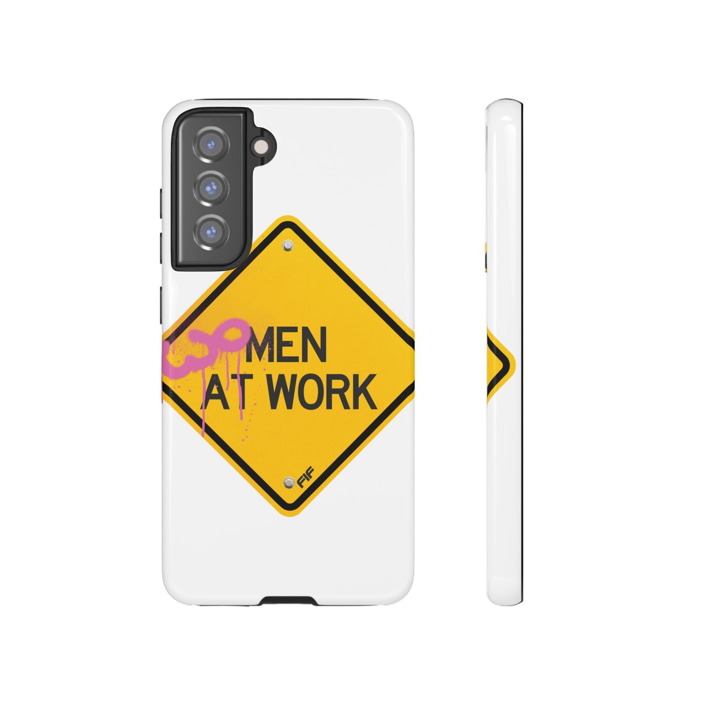 Women at Work Tough Phone Case