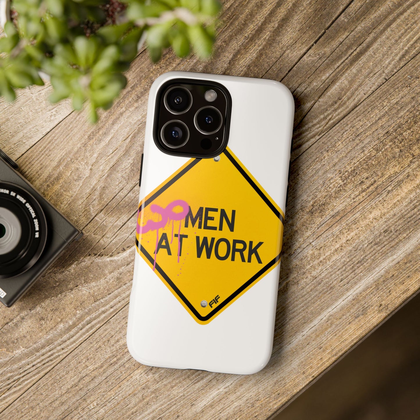 Women at Work Tough Phone Case