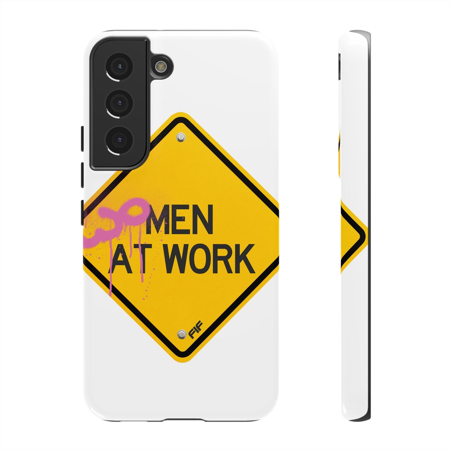 Women at Work Tough Phone Case