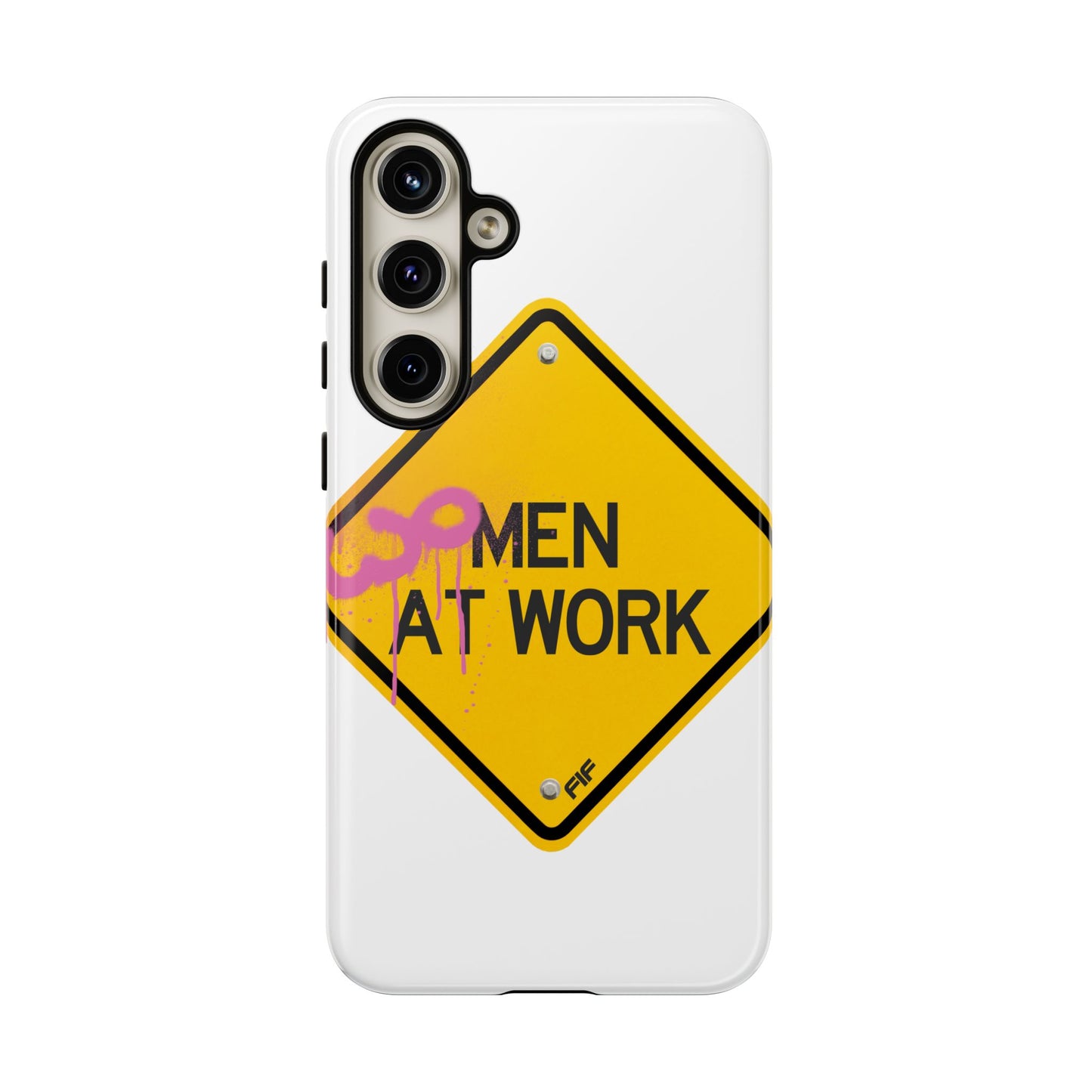 Women at Work Tough Phone Case