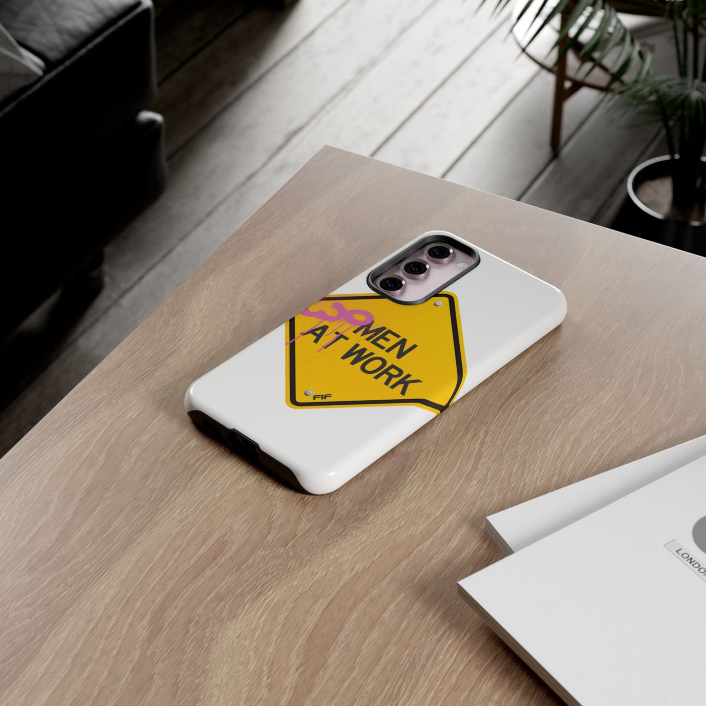 Women at Work Tough Phone Case