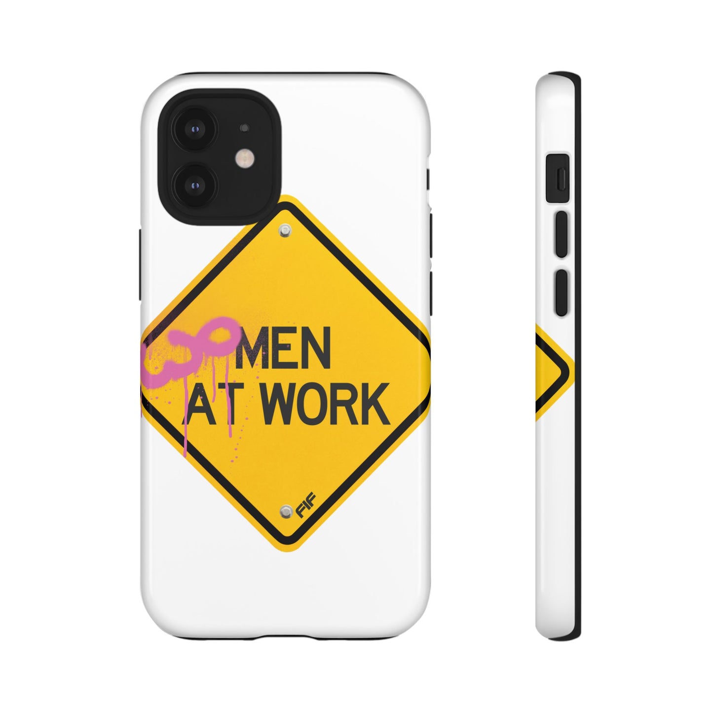 Women at Work Tough Phone Case