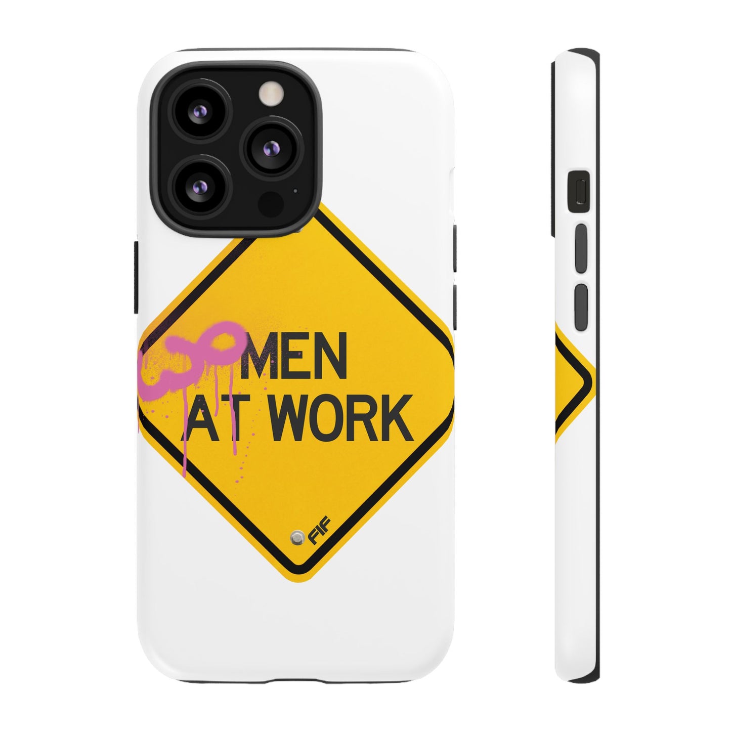 Women at Work Tough Phone Case