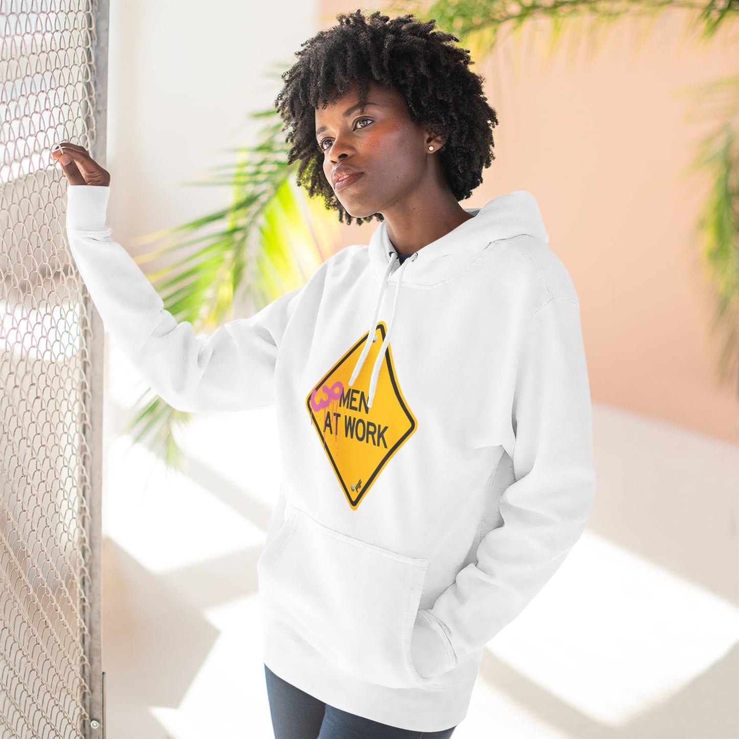 Women at Work Fleece Hoodie