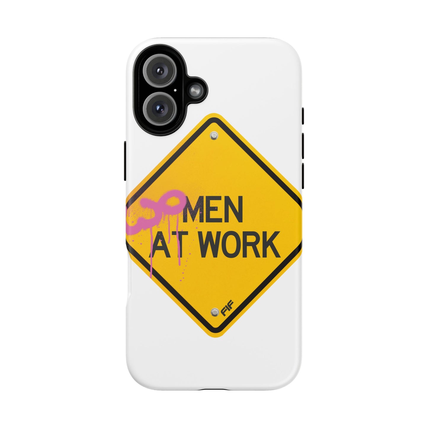 Women at Work Tough Phone Case