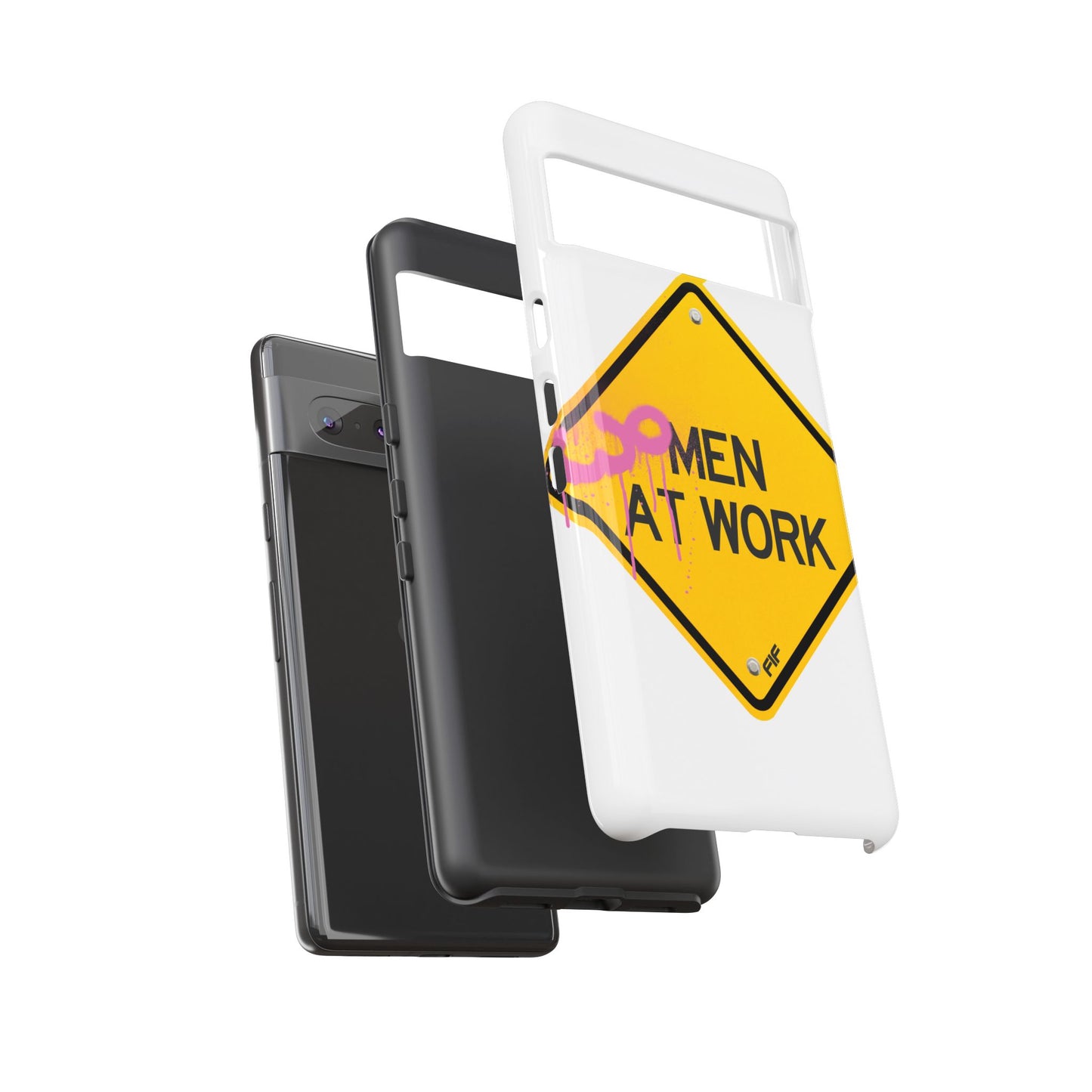 Women at Work Tough Phone Case