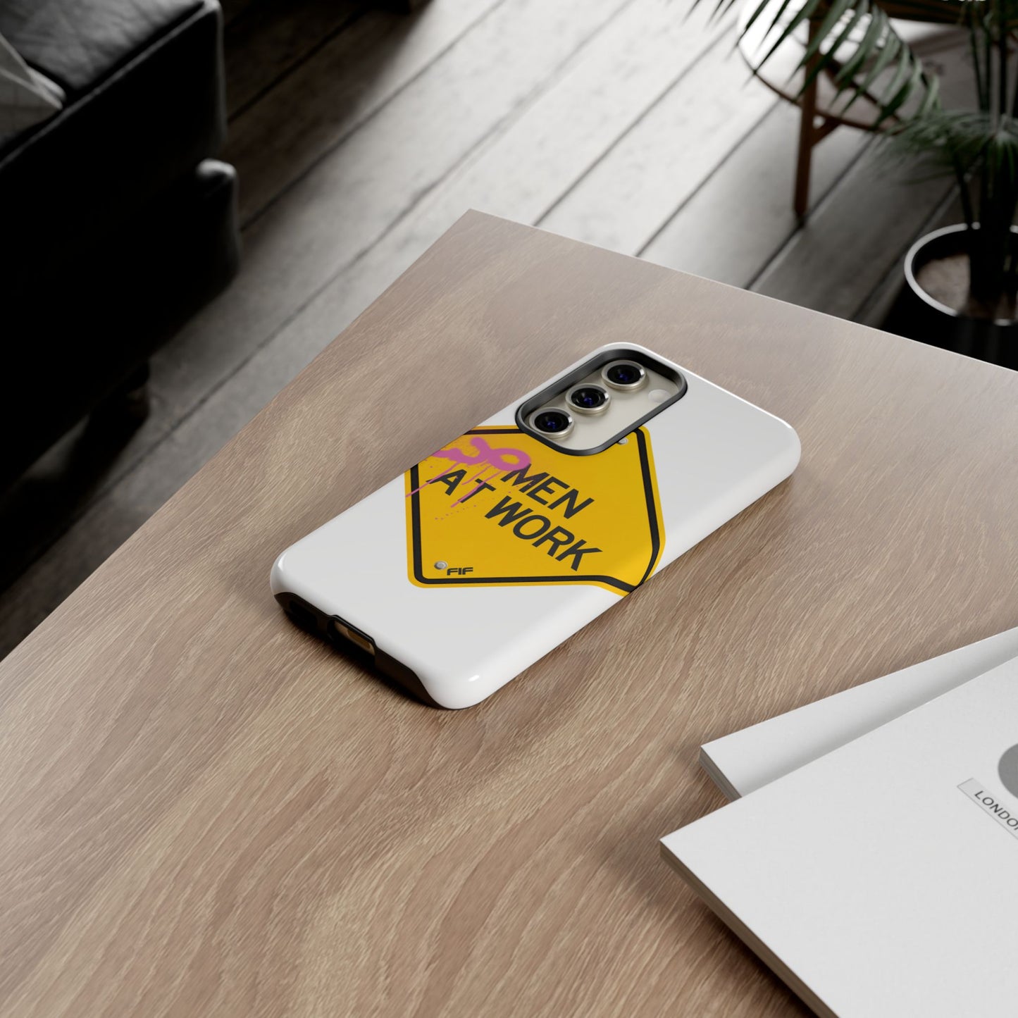 Women at Work Tough Phone Case
