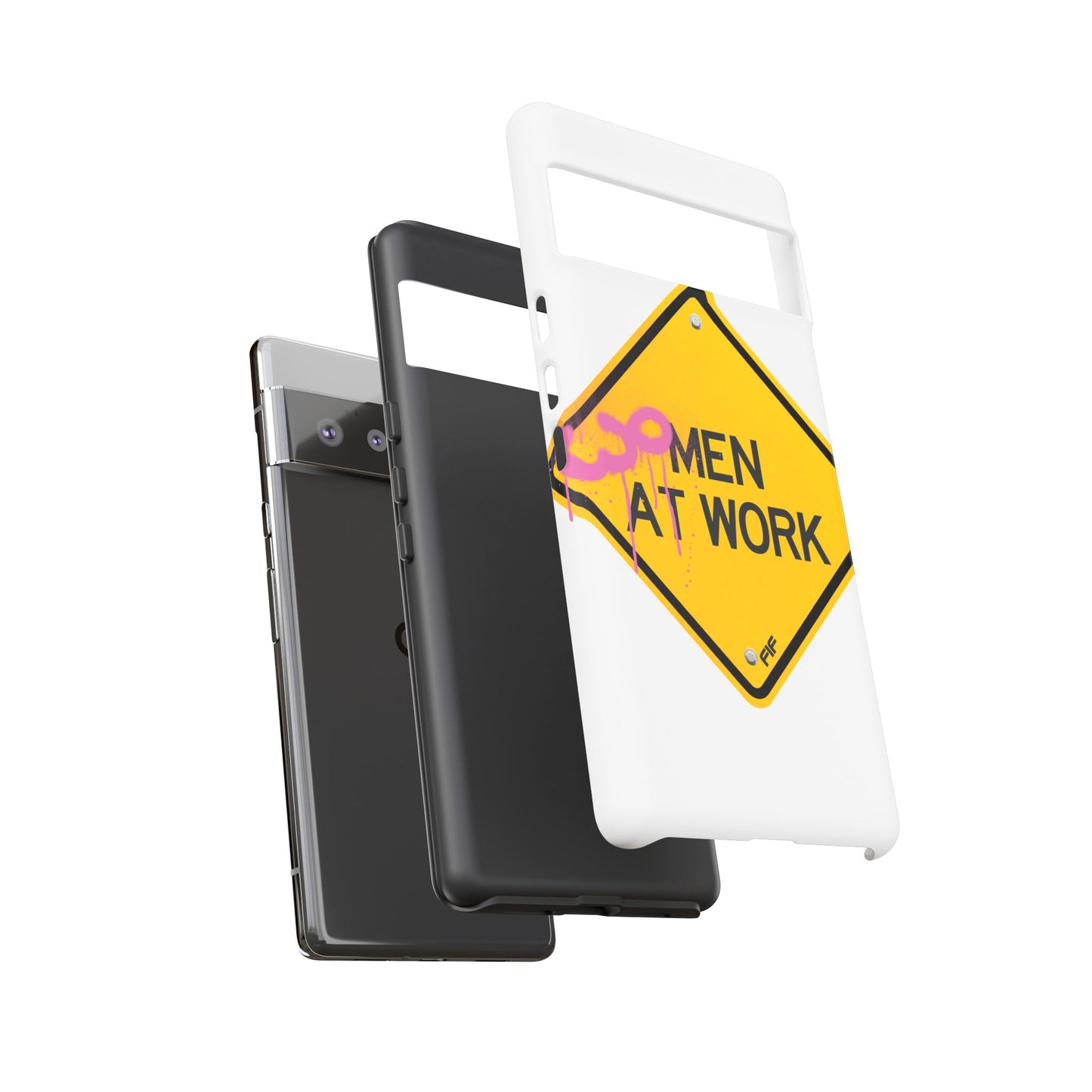 Women at Work Tough Phone Case